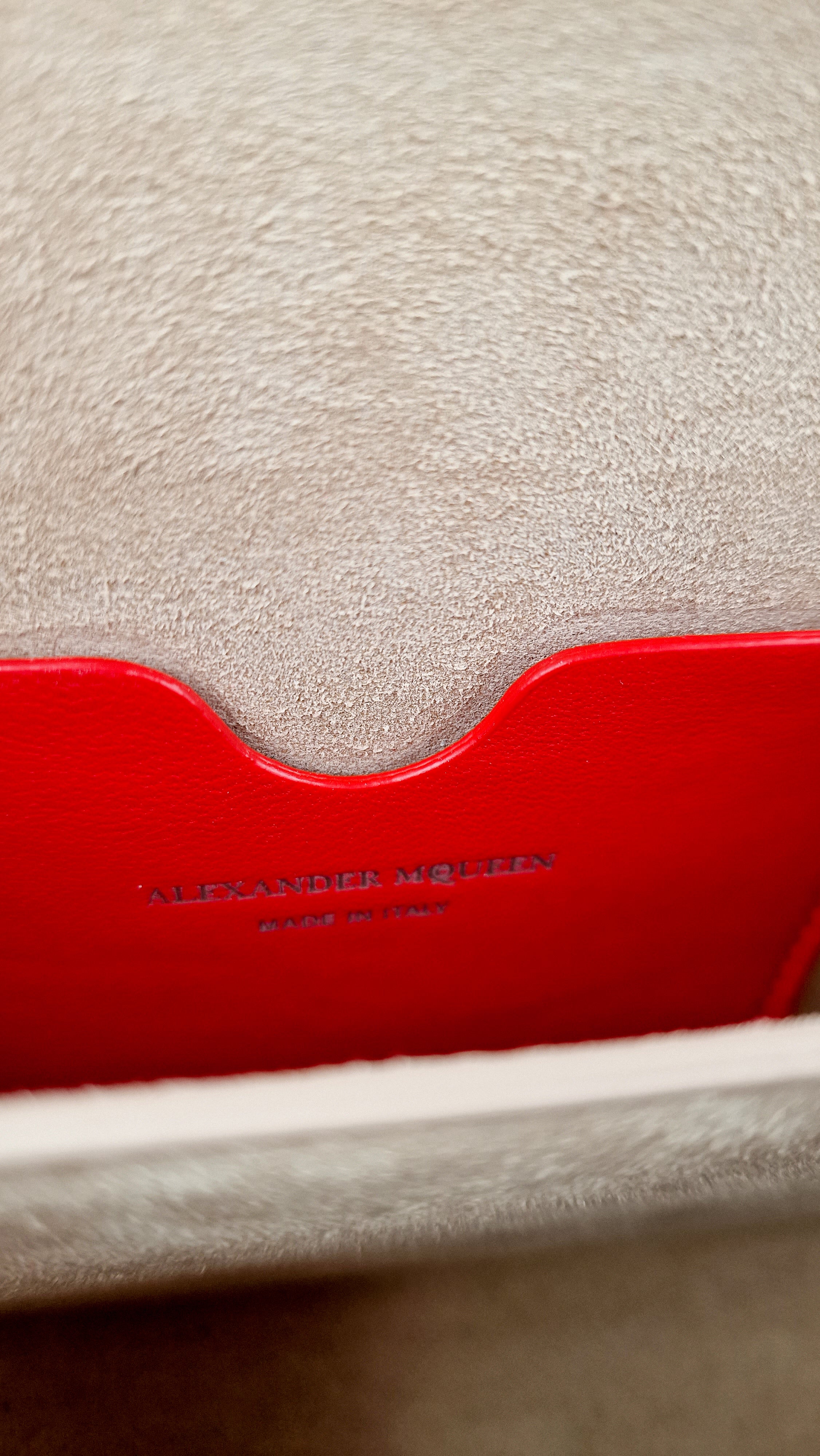 Alexander McQueen Lust Red Nano 16 Box Bag Hooks & Studs Handbag Crossbody Bag - Image 22