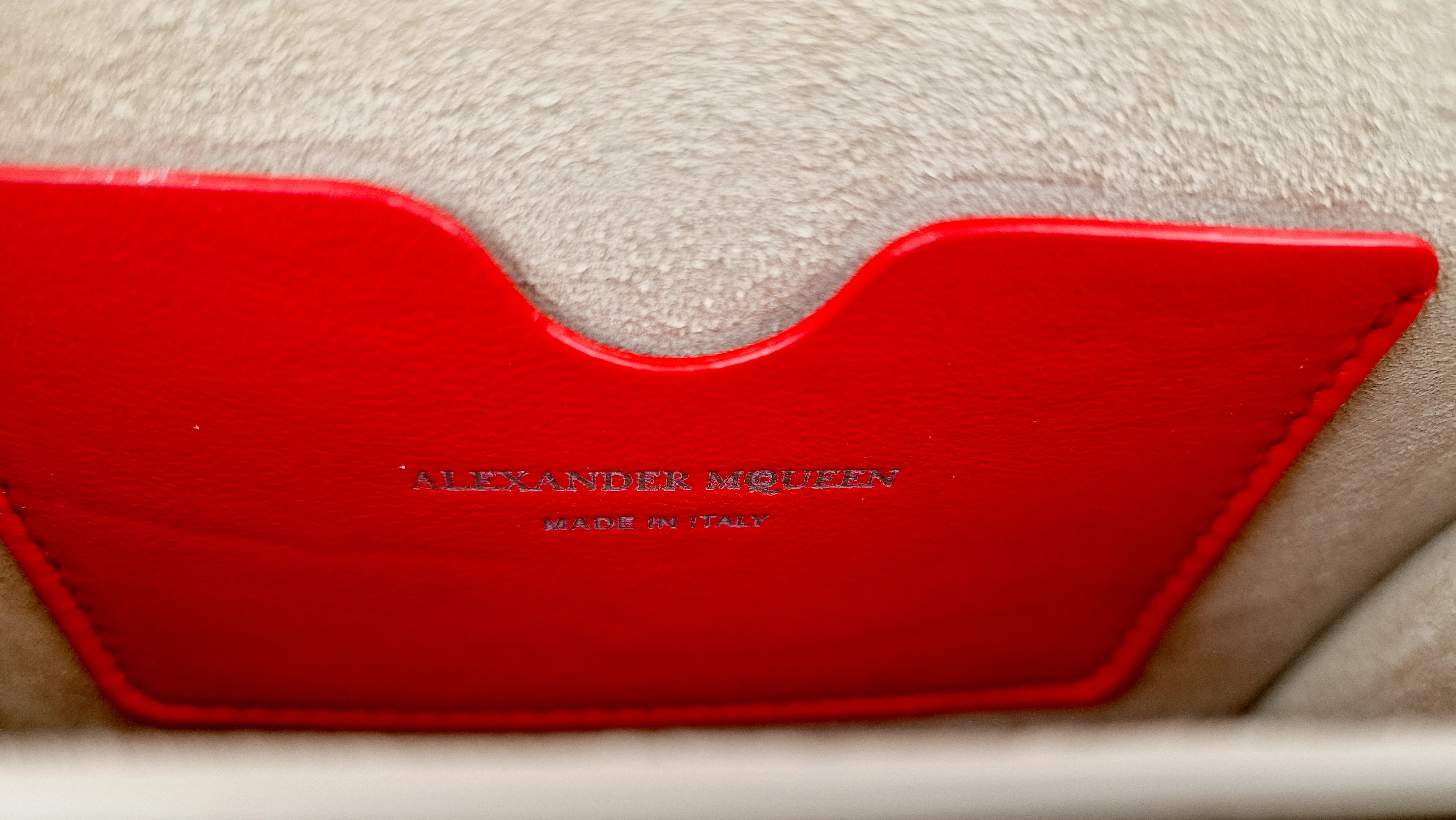 Alexander McQueen Lust Red Nano 16 Box Bag Hooks & Studs Handbag Crossbody Bag - Image 23