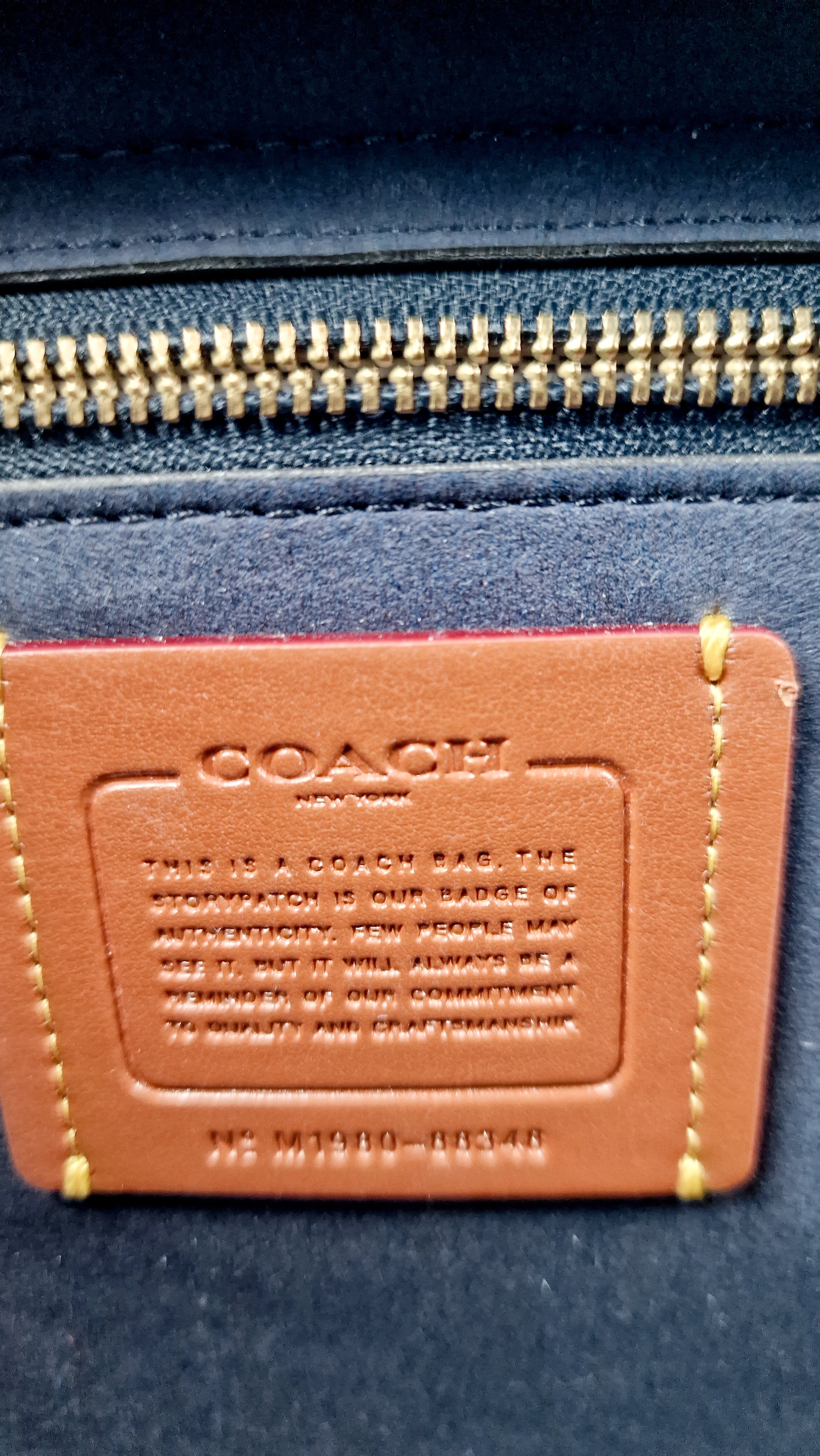 Coach 1941 Courier Carryall in Pacific Blue Smooth Leather Tophandle Crossbody Bag Satchel - Coach 88348 - Image 18