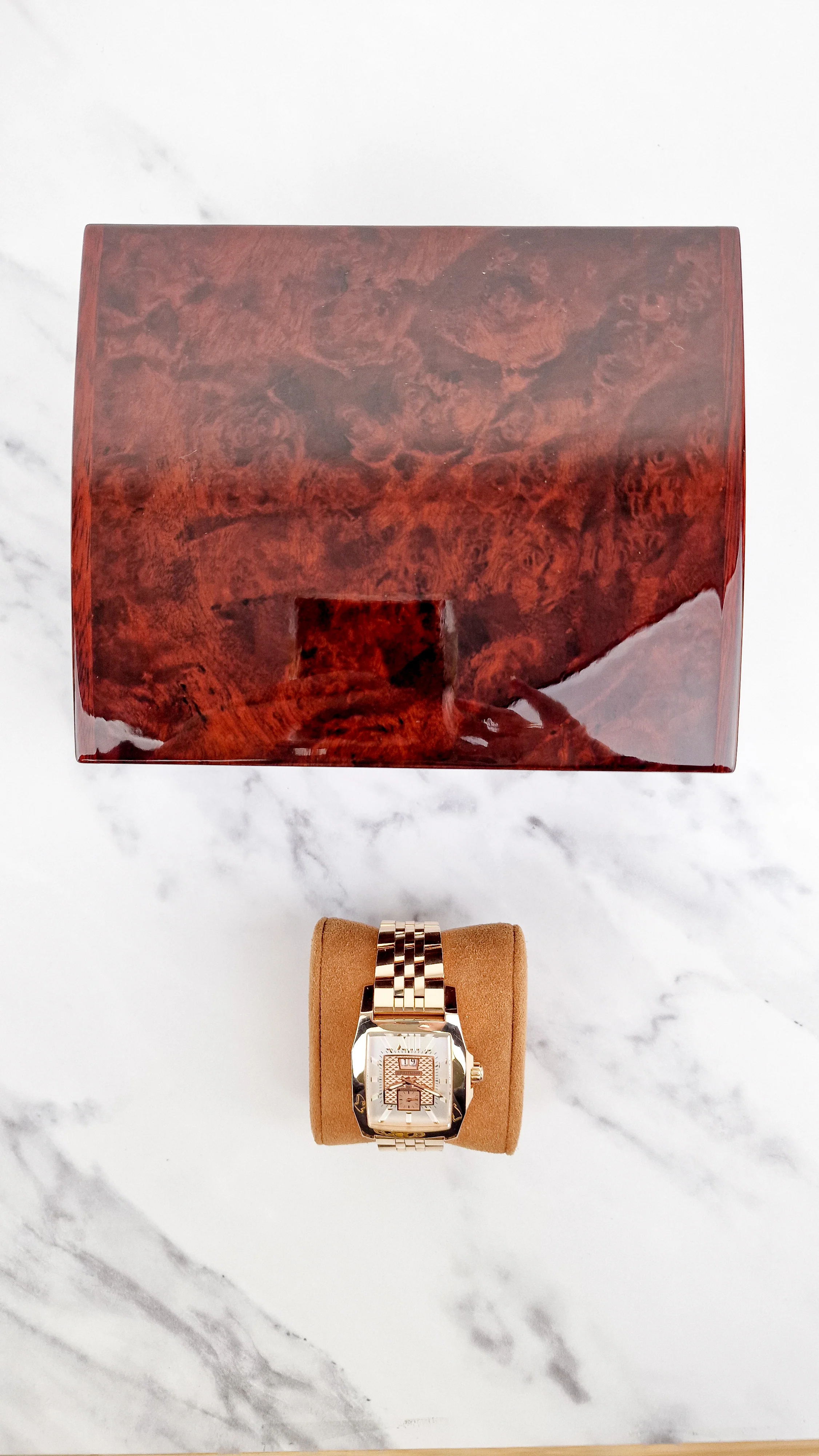 Breitling for Bentley Flying B Date 18K Rose Gold Watch MOP Full Set Box & Papers R16362 - Image 26