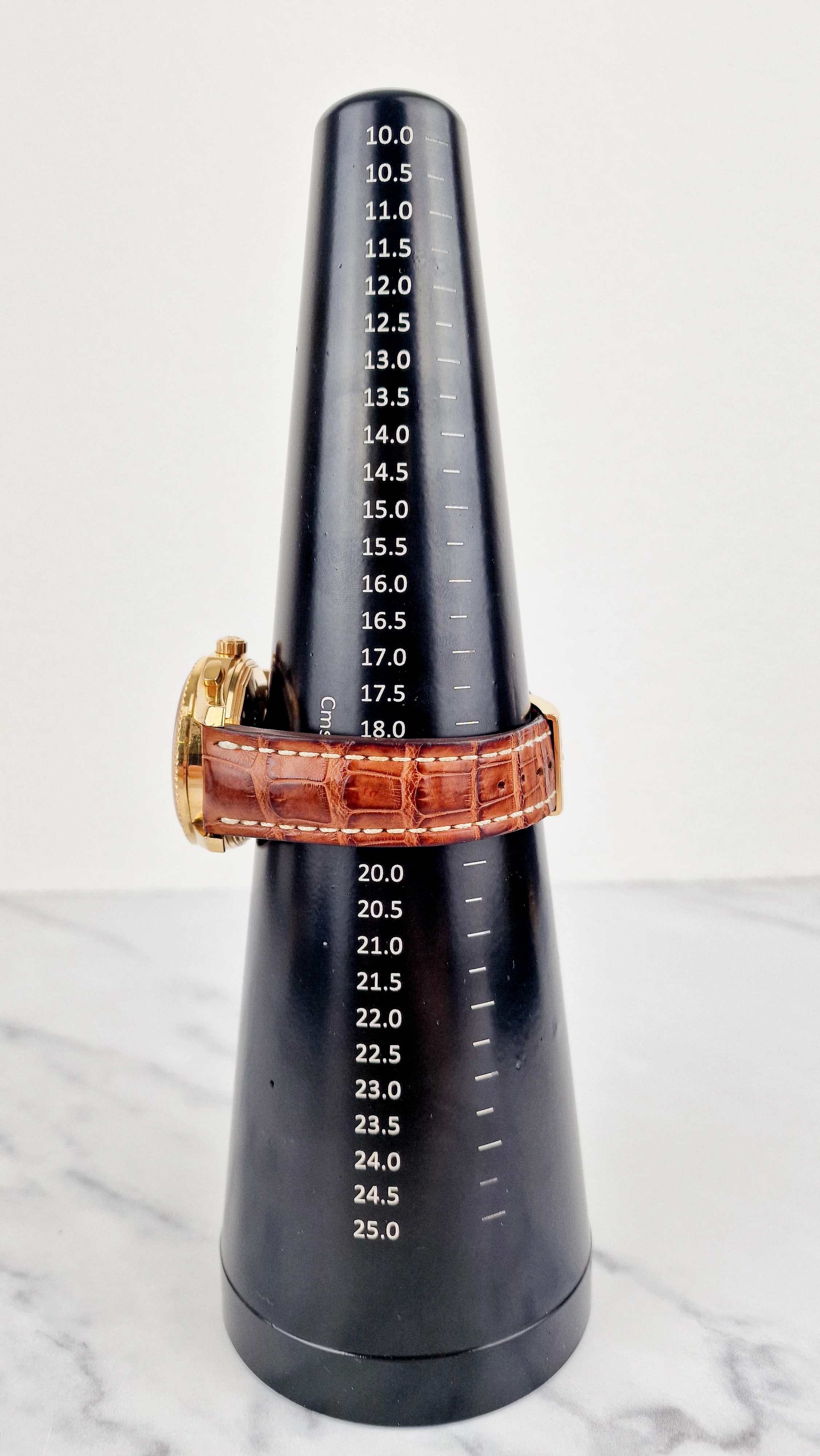 Breitling for Bentley Flying B Mark VI 18K Yellow Rose Gold with Brown Croc Leather H26362 - Image 10