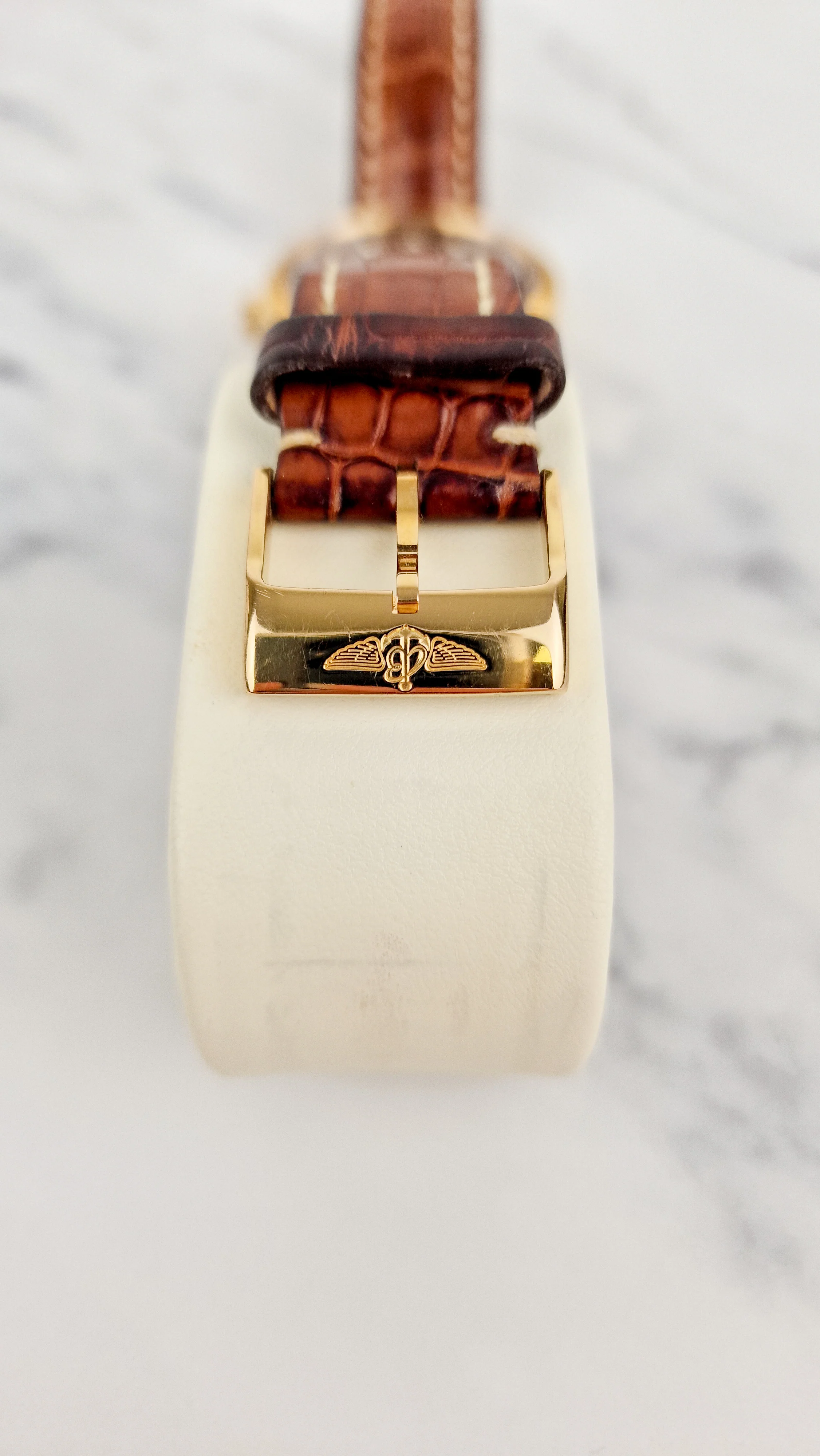 Breitling for Bentley Flying B Mark VI 18K Yellow Rose Gold with Brown Croc Leather H26362 - Image 3