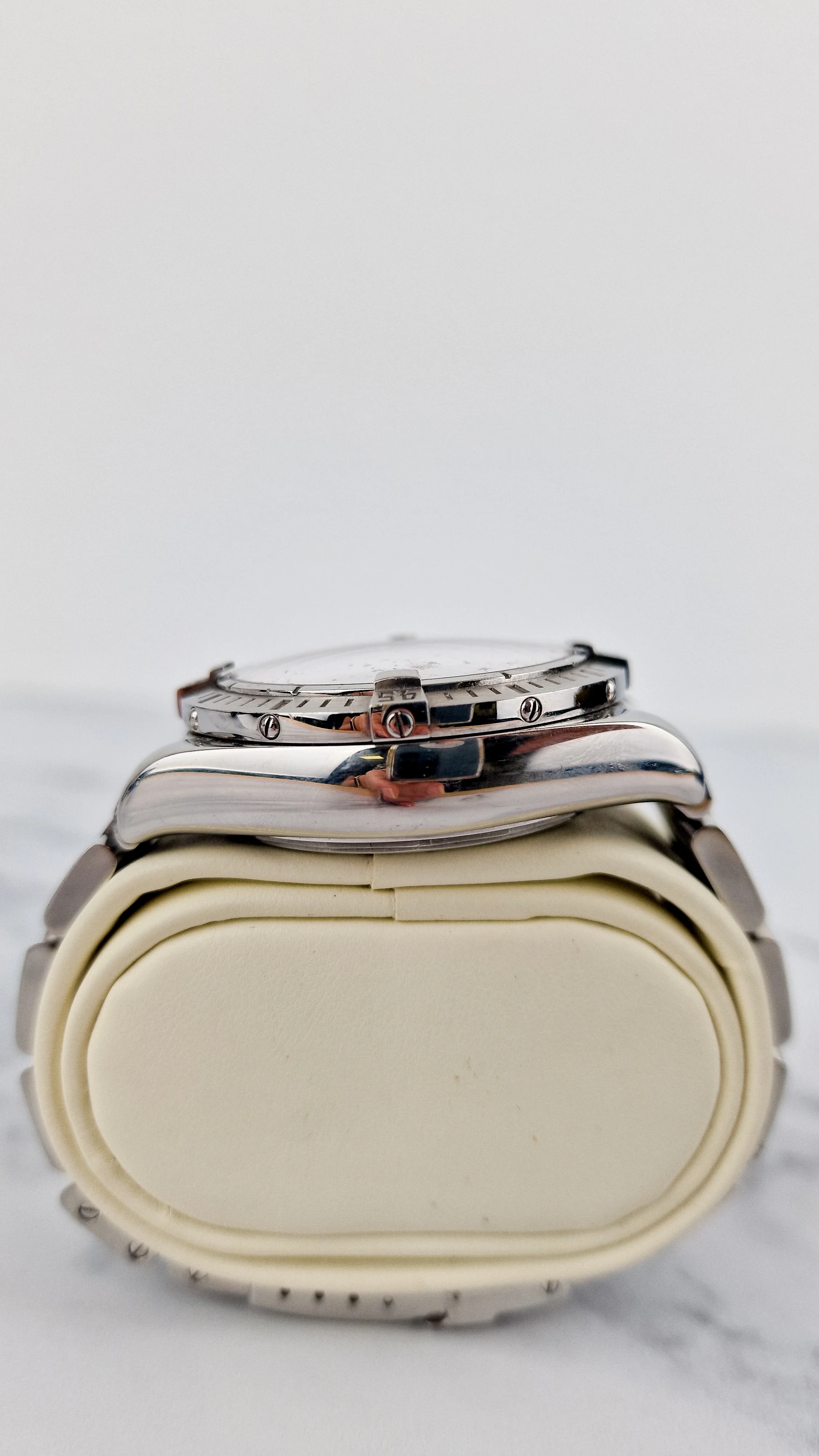 Breitling Chronomat Evolution Stainless Steel with MOP dial 43mm Mother of Pearl A13356 - Image 5