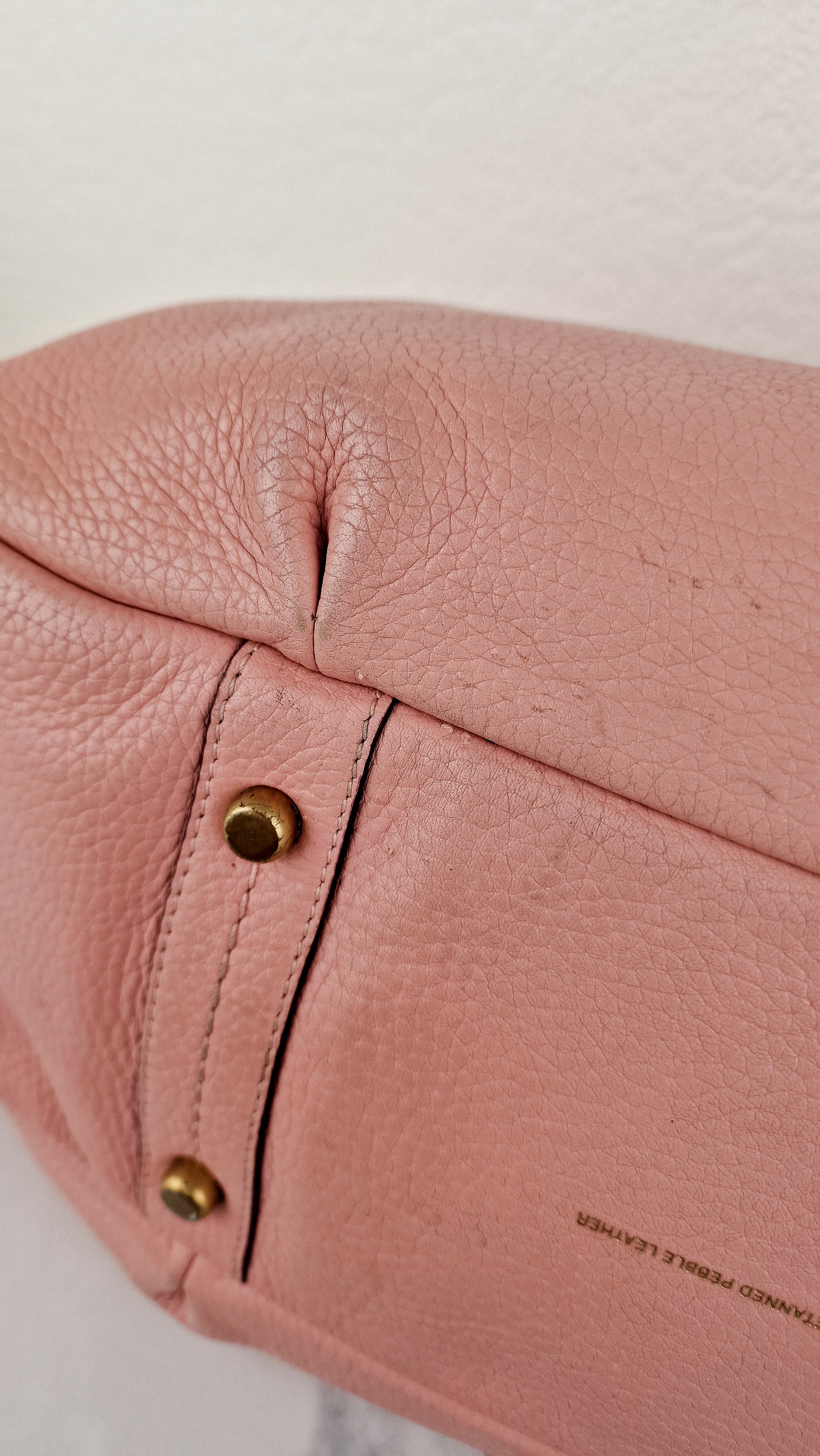 Coach 1941 Bandit Hobo 39 Bag in Peony Pink with Floral Bow - Pebble Leather - 2 in 1 handbag - Coach 86760 - Image 10