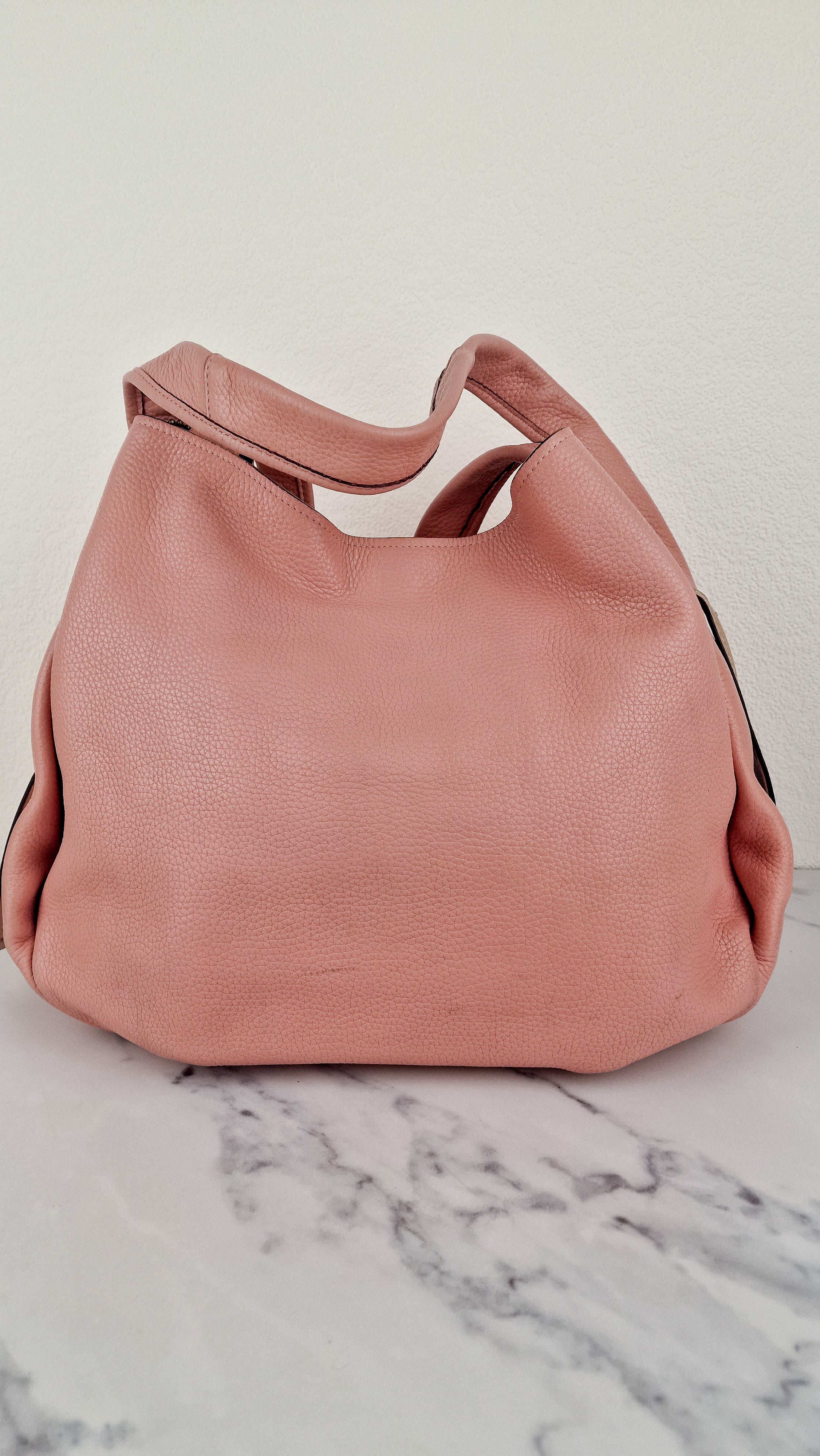 Coach 1941 Bandit Hobo 39 Bag in Peony Pink with Floral Bow - Pebble Leather - 2 in 1 handbag - Coach 86760 - Image 2