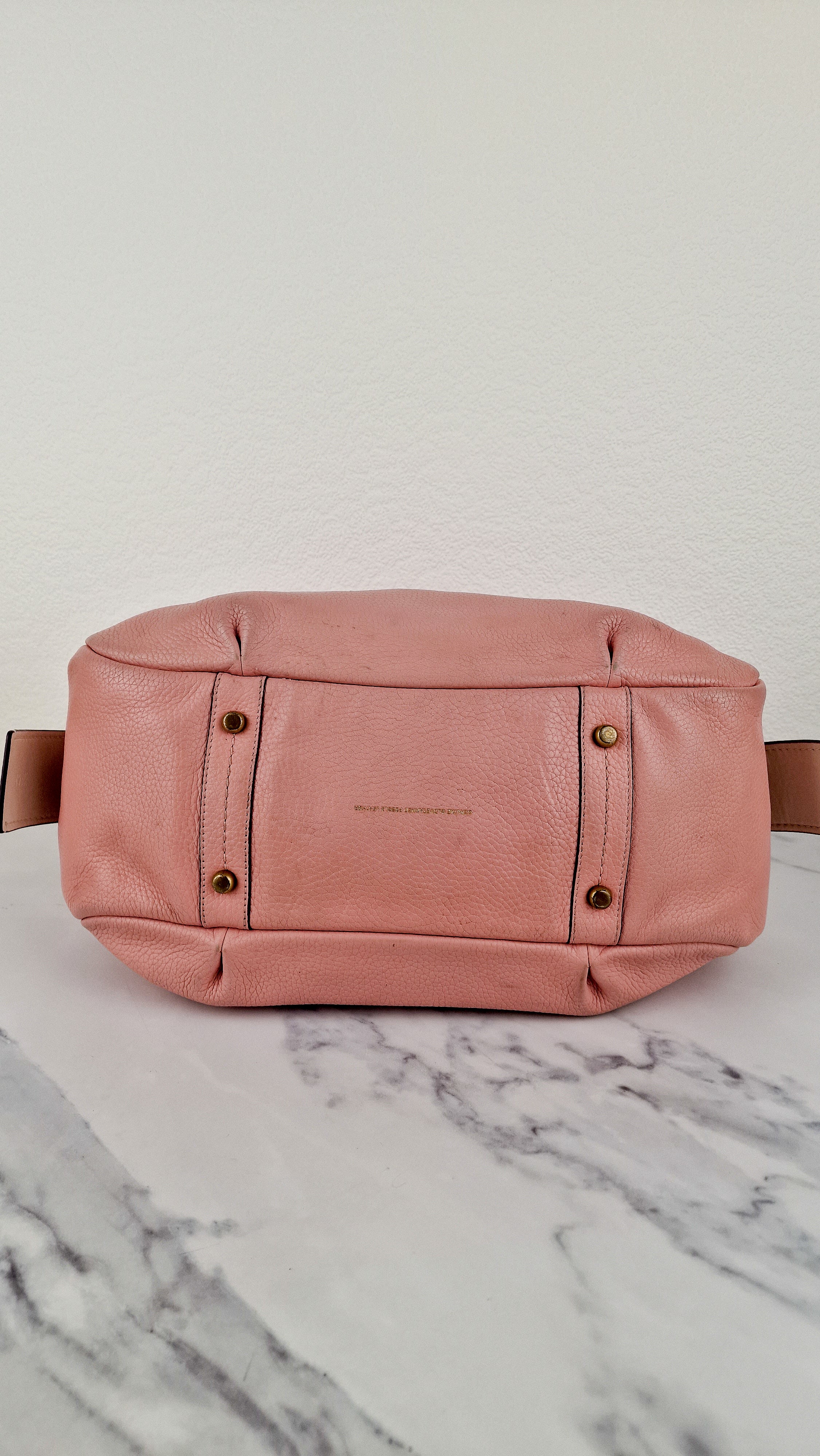 Coach 1941 Bandit Hobo 39 Bag in Peony Pink with Floral Bow - Pebble Leather - 2 in 1 handbag - Coach 86760 - Image 6