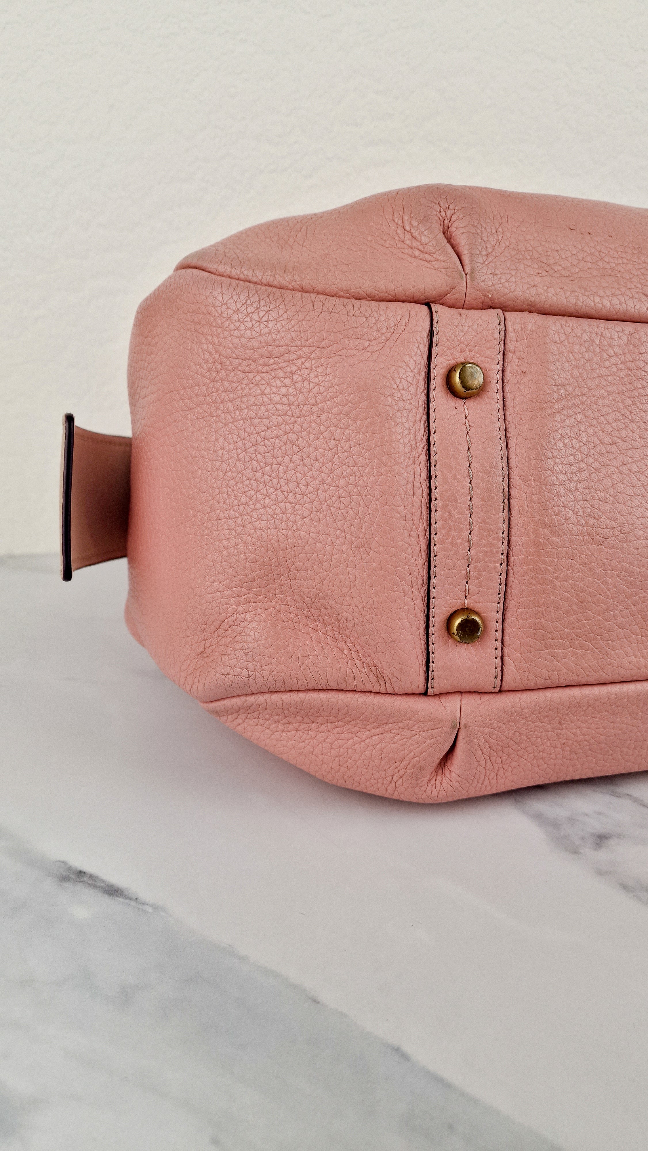Coach 1941 Bandit Hobo 39 Bag in Peony Pink with Floral Bow - Pebble Leather - 2 in 1 handbag - Coach 86760 - Image 7
