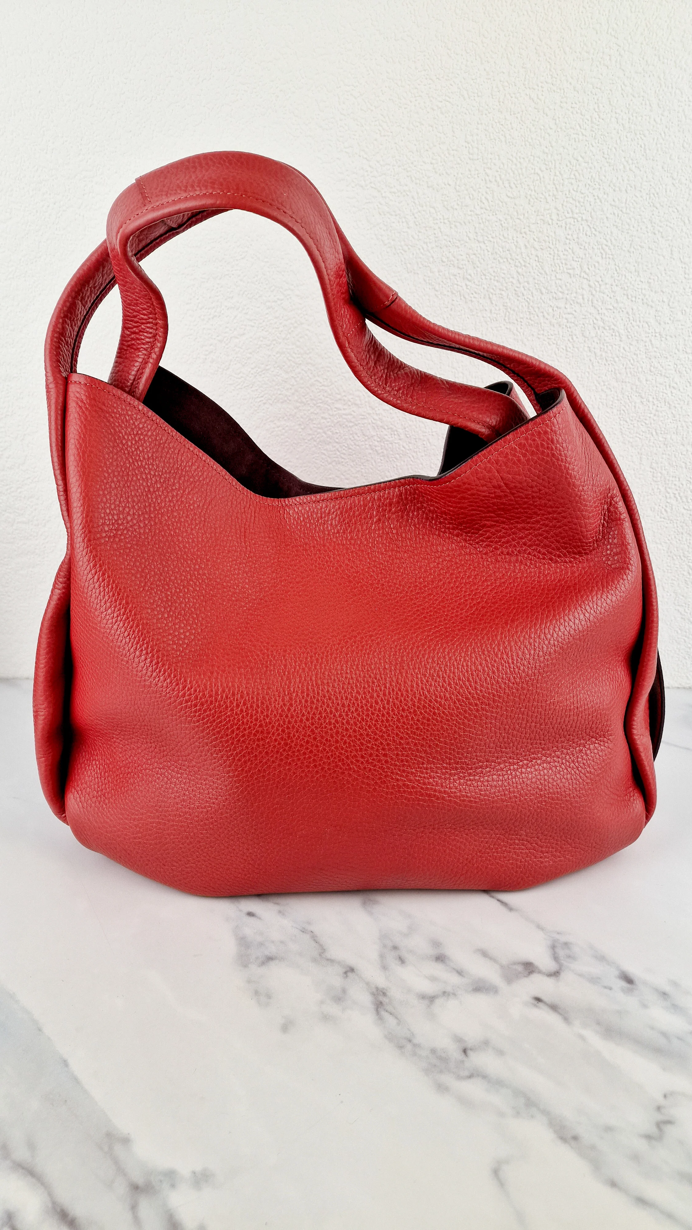 Coach 1941 Bandit Hobo 39 Bag in Washed Red Pebble Leather - 2 in 1 handbag - Coach 86760 - Image 2