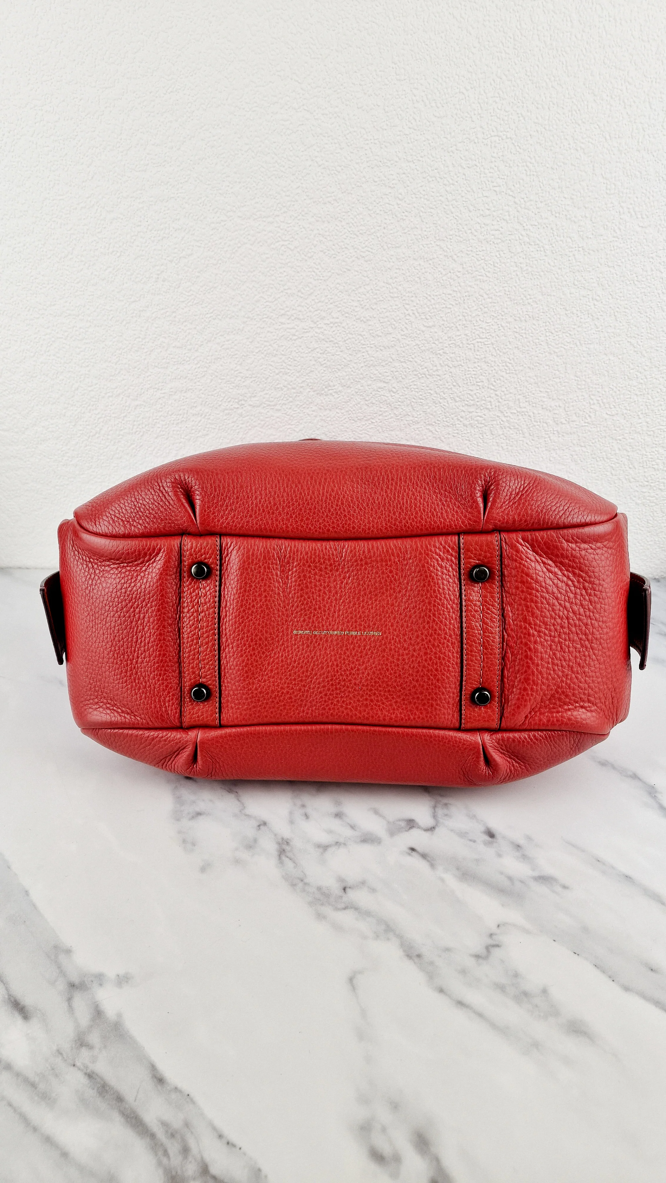 Coach 1941 Bandit Hobo 39 Bag in Washed Red Pebble Leather - 2 in 1 handbag - Coach 86760 - Image 6