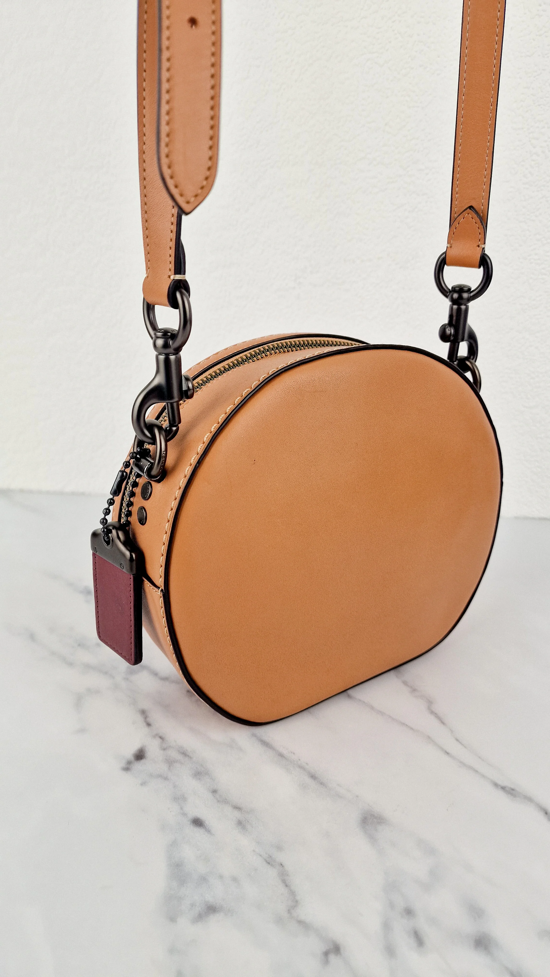 Coach 1941 Canteen Bag in Melon Orange - 90s Style Crossbody Bag Sample Bag  35844
