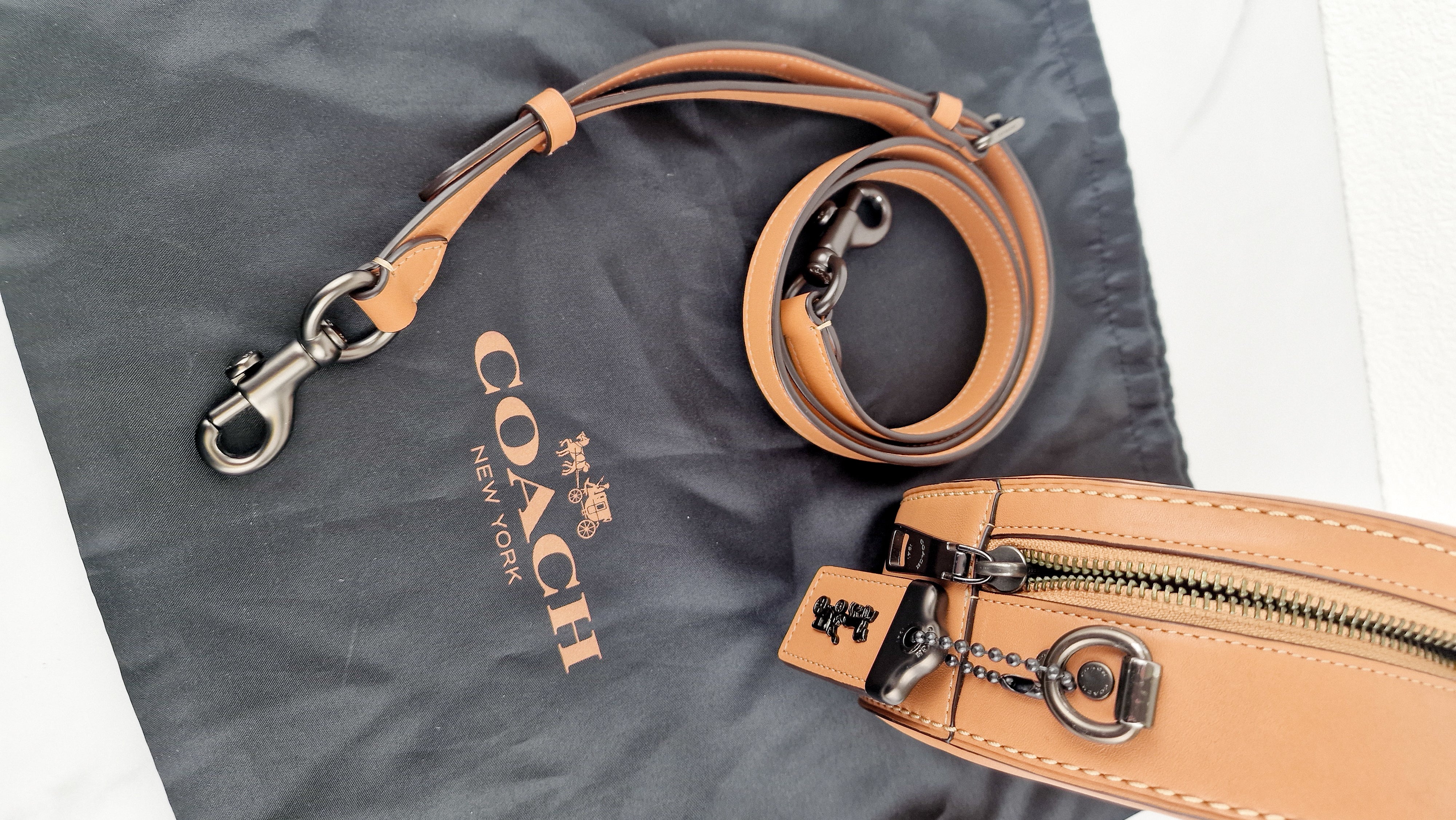 Coach 1941 Canteen Bag in Melon Orange - 90s Style Crossbody Bag Sample Bag  35844 - Image 15