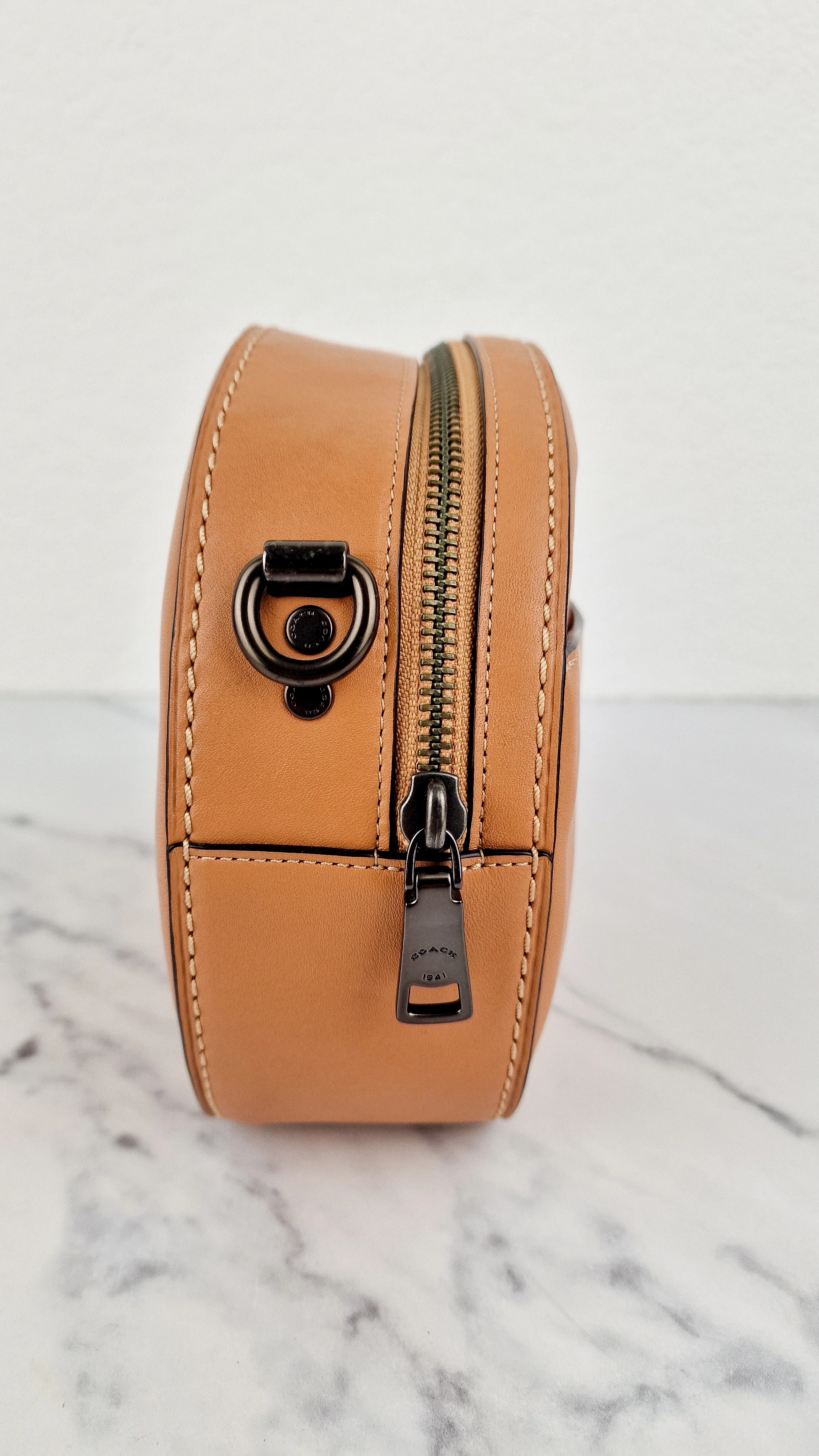 Coach 1941 Canteen Bag in Melon Orange - 90s Style Crossbody Bag Sample Bag  35844 - Image 7