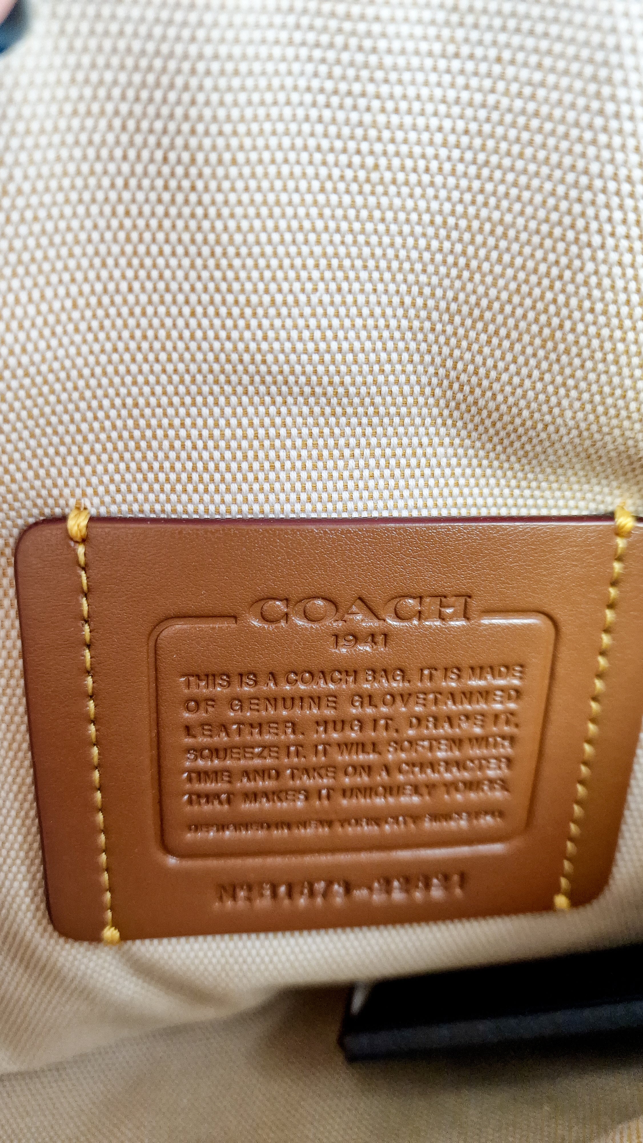 Coach 1941 Cooper Carryall in Black Smooth Leather - Handbag Shoulder Bag - Coach 22821 - Image 13