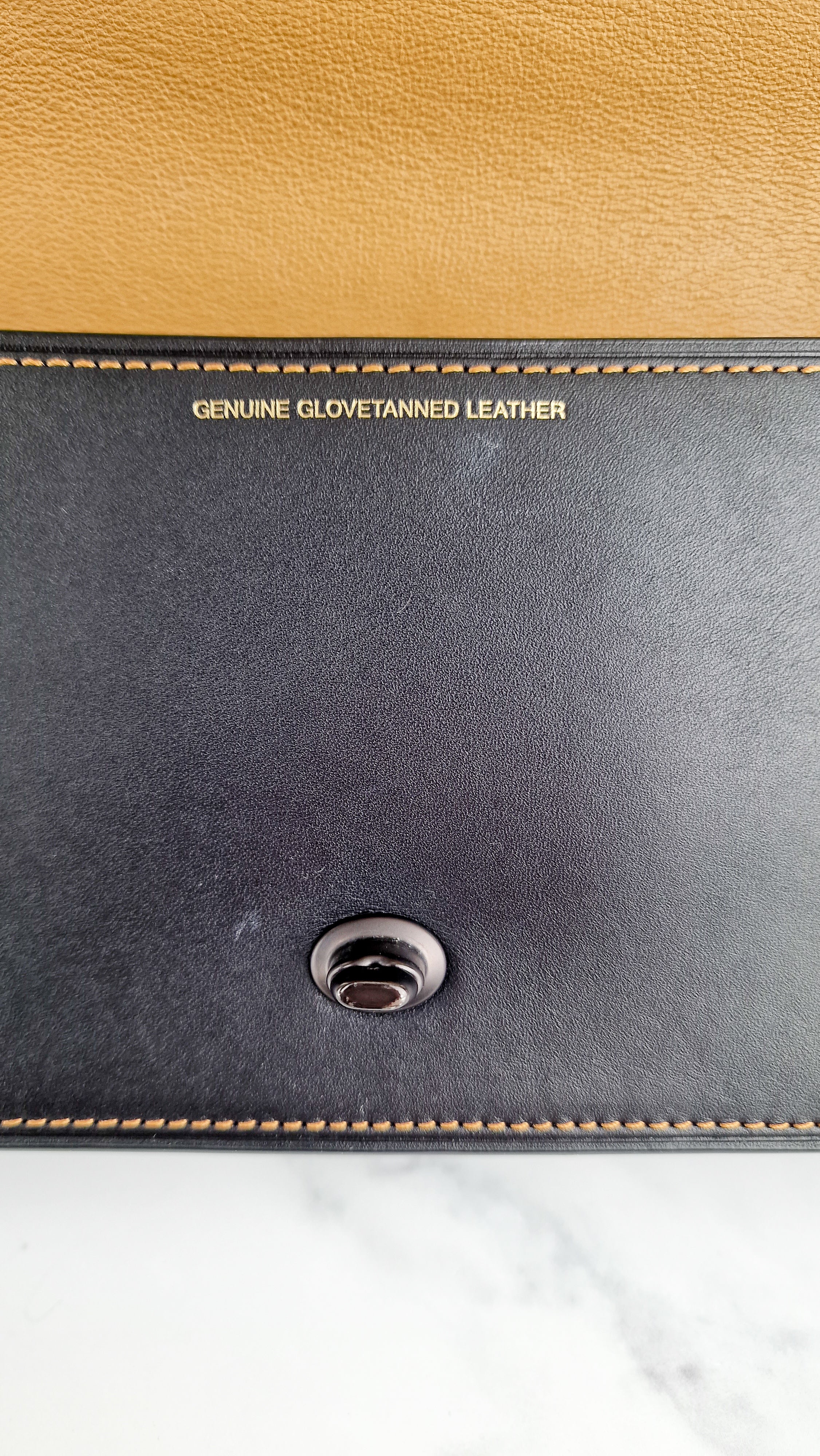Coach 1941 Dinky Black with Customized Rivets Embellishment - Smooth Leather Crossbody Bag - Coach 37296 - Image 14