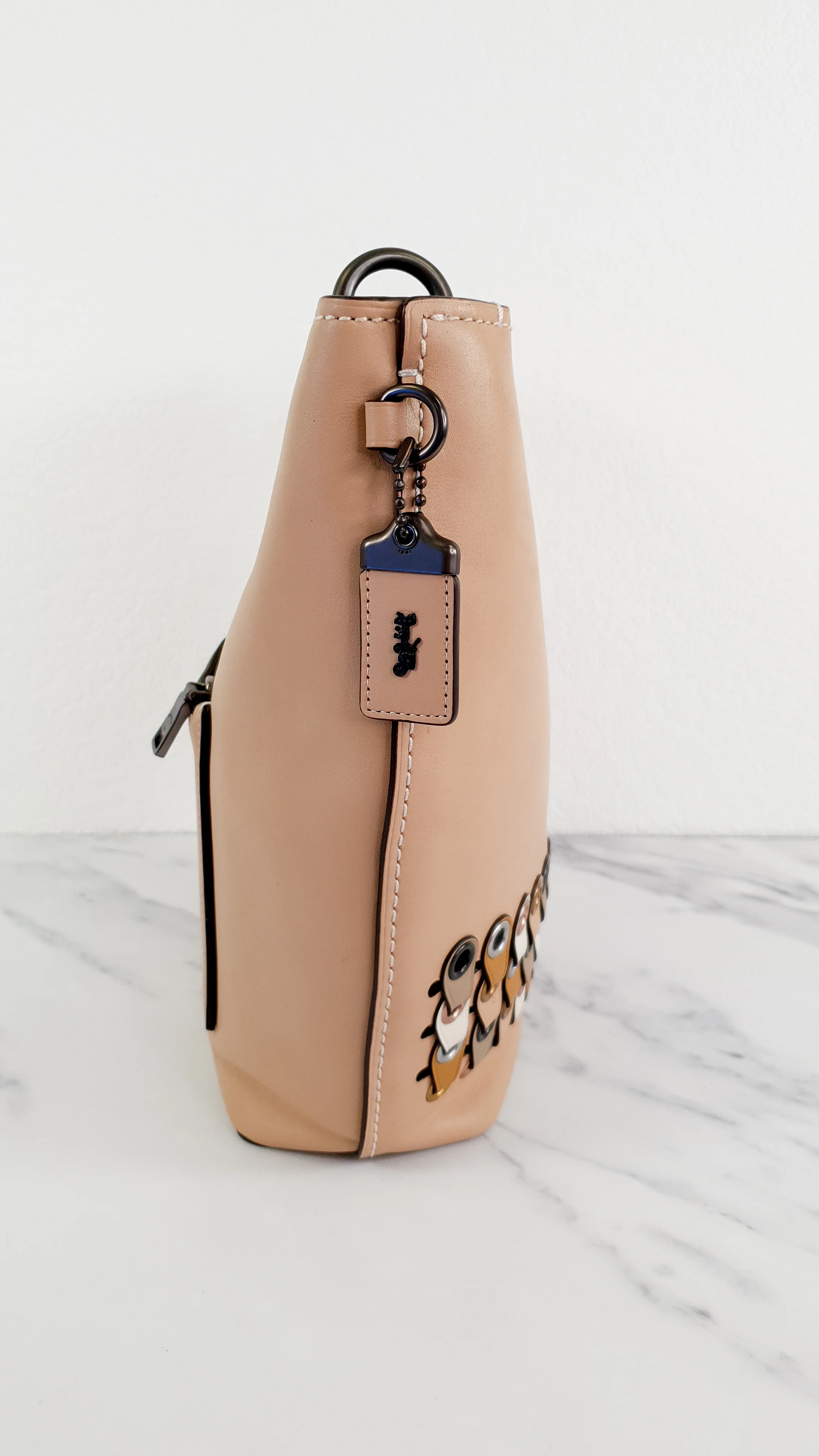 Coach 1941 Duffle Bag in Beechwood Smooth Leather with Link Detail - Crossbody bag - Coach 10498 - Image 3