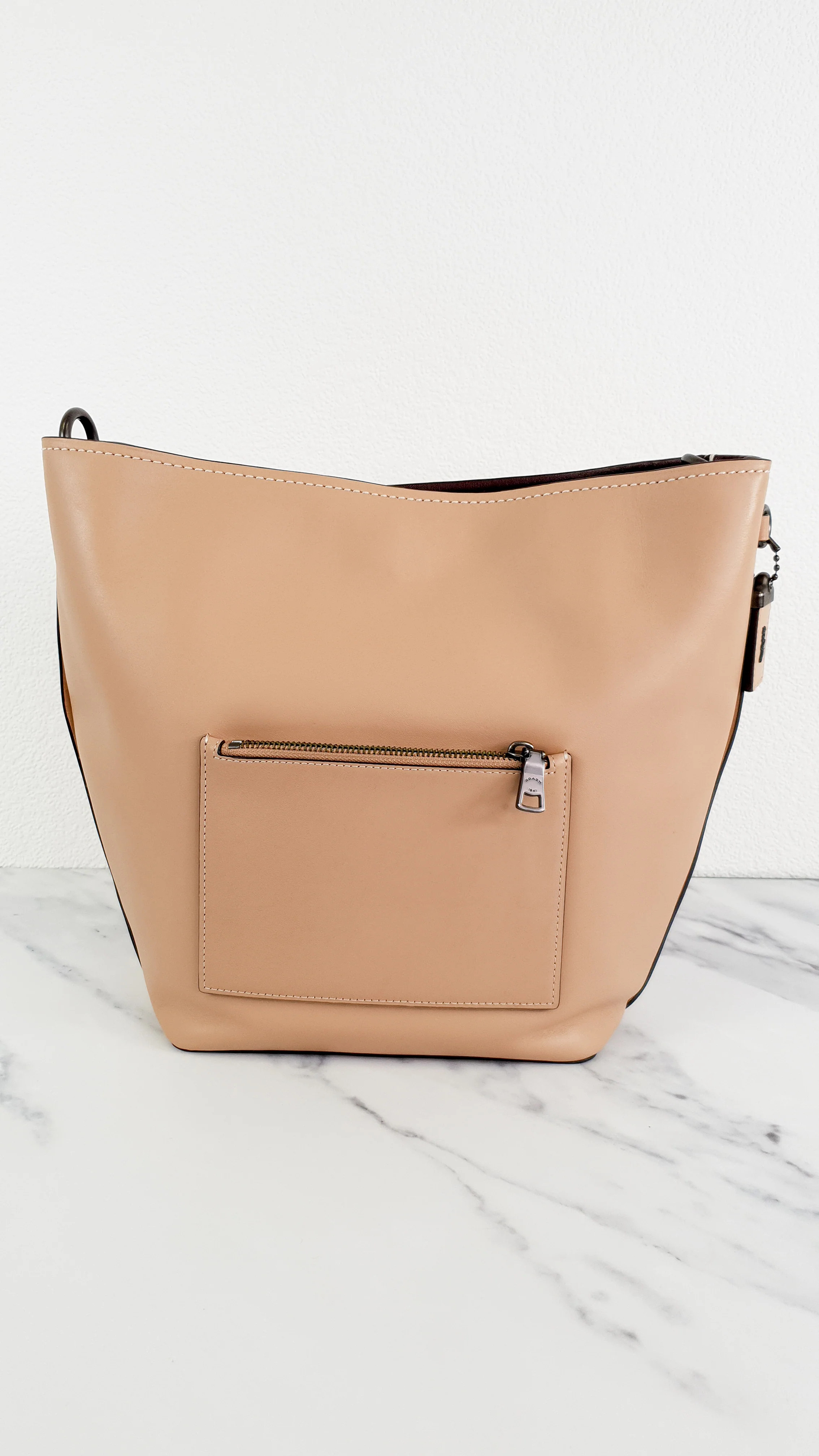 Coach 1941 Duffle Bag in Beechwood Smooth Leather with Link Detail - Crossbody bag - Coach 10498 - Image 4