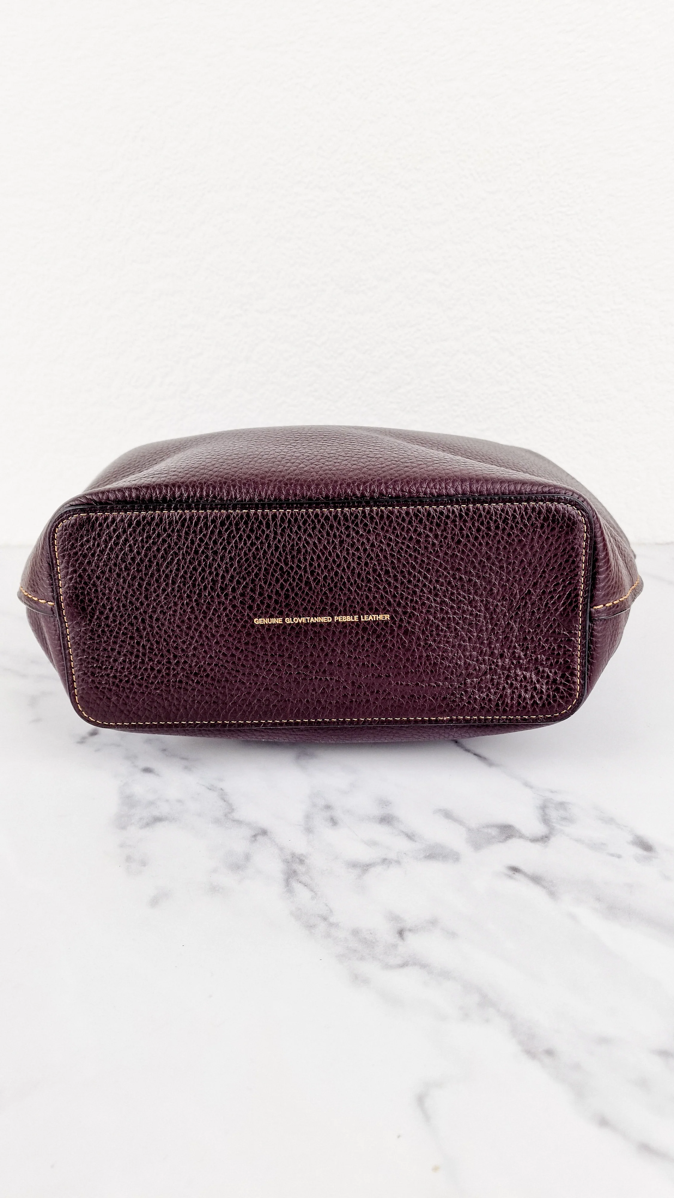 Coach 1941 Duffle Bag in Oxblood Brown Pebble Leather - Crossbody bag - Coach 58019 - Image 10