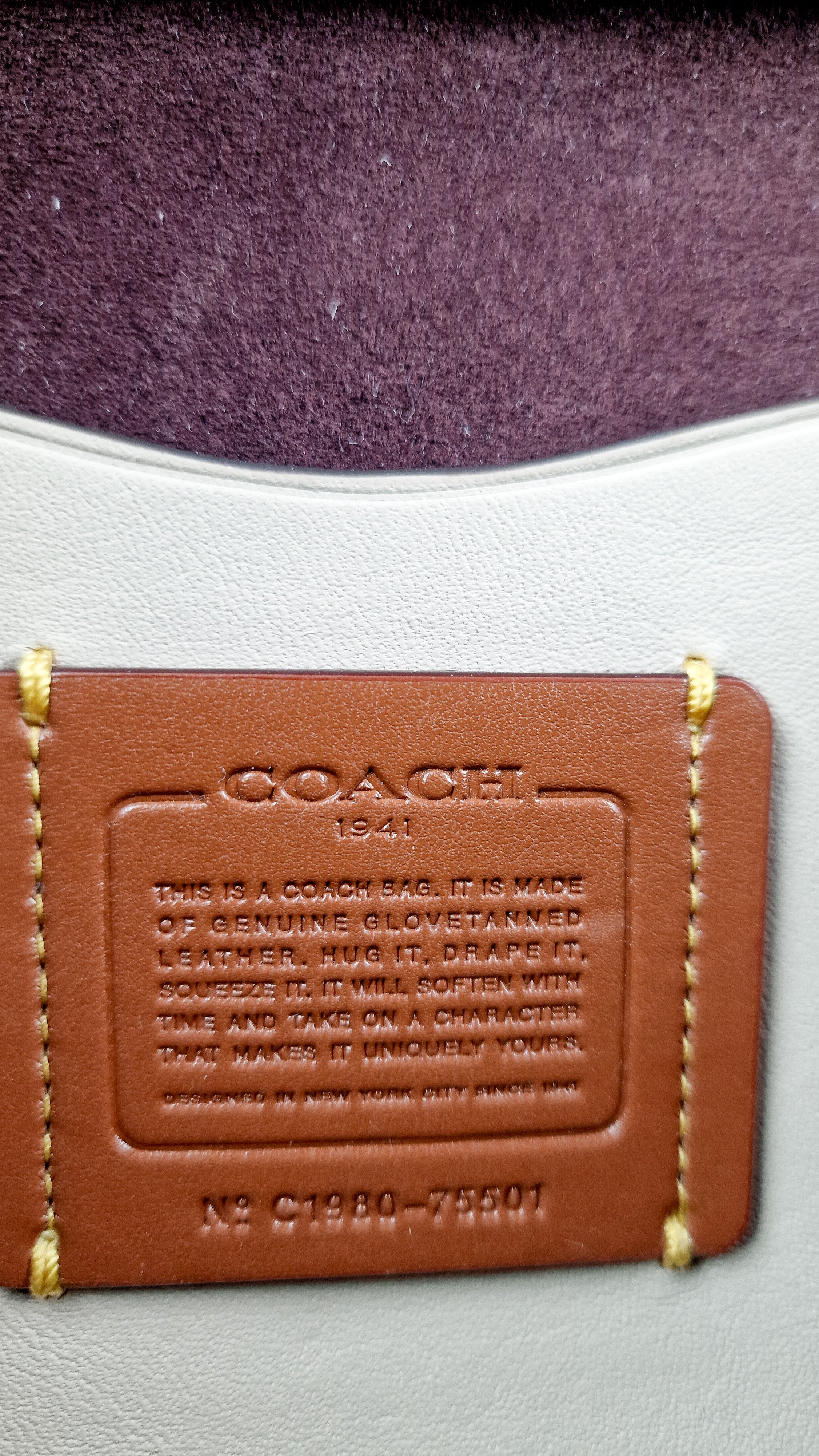 Coach 1941 Rider Bag 24 Crossbody Snakeskin in Beige Sand Cream Smooth Leather - Coach 75501 - Image 14