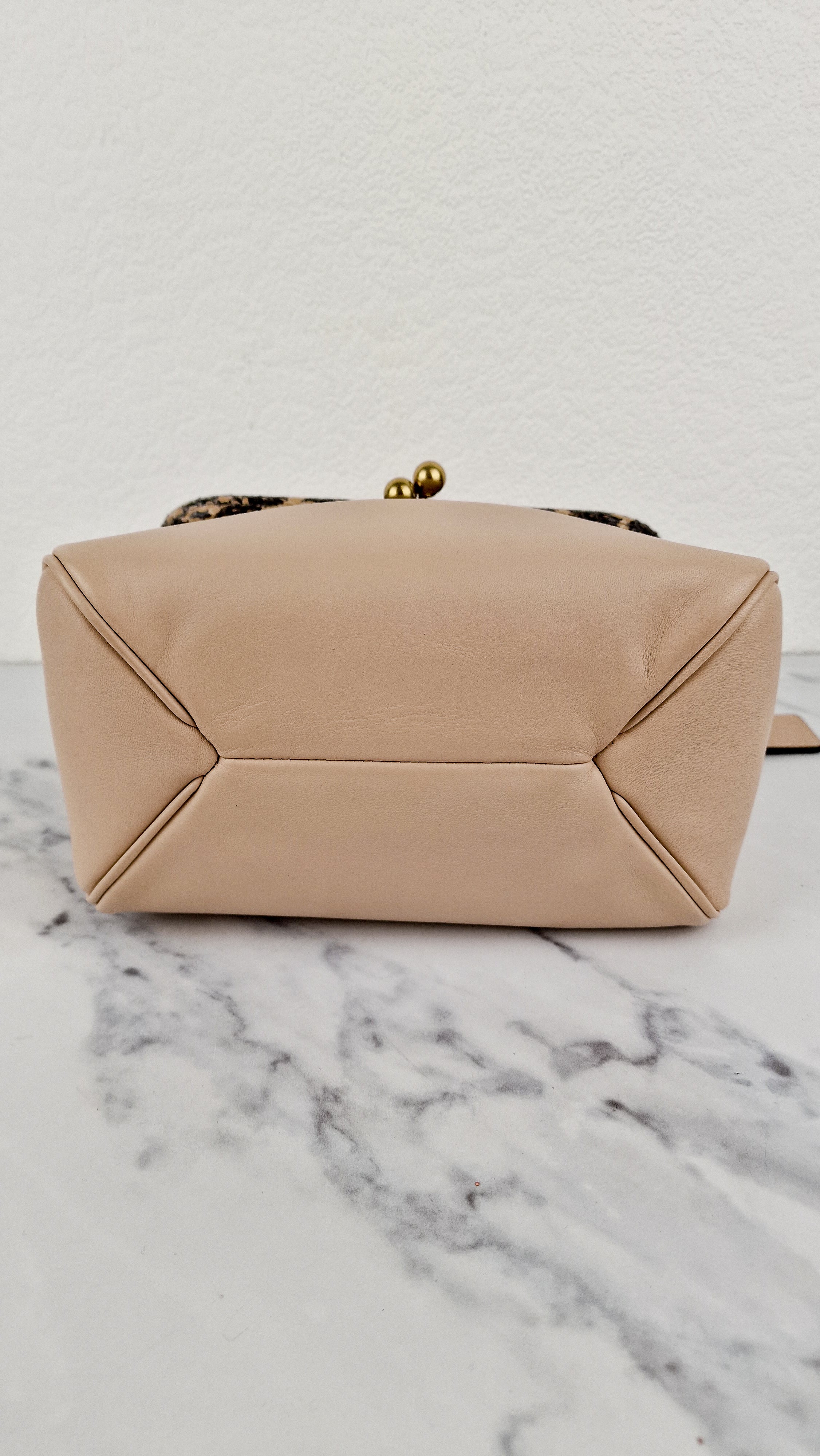 Coach 1941 Rider Bag 24 Crossbody Snakeskin in Beige Sand Cream Smooth Leather - Coach 75501 - Image 8