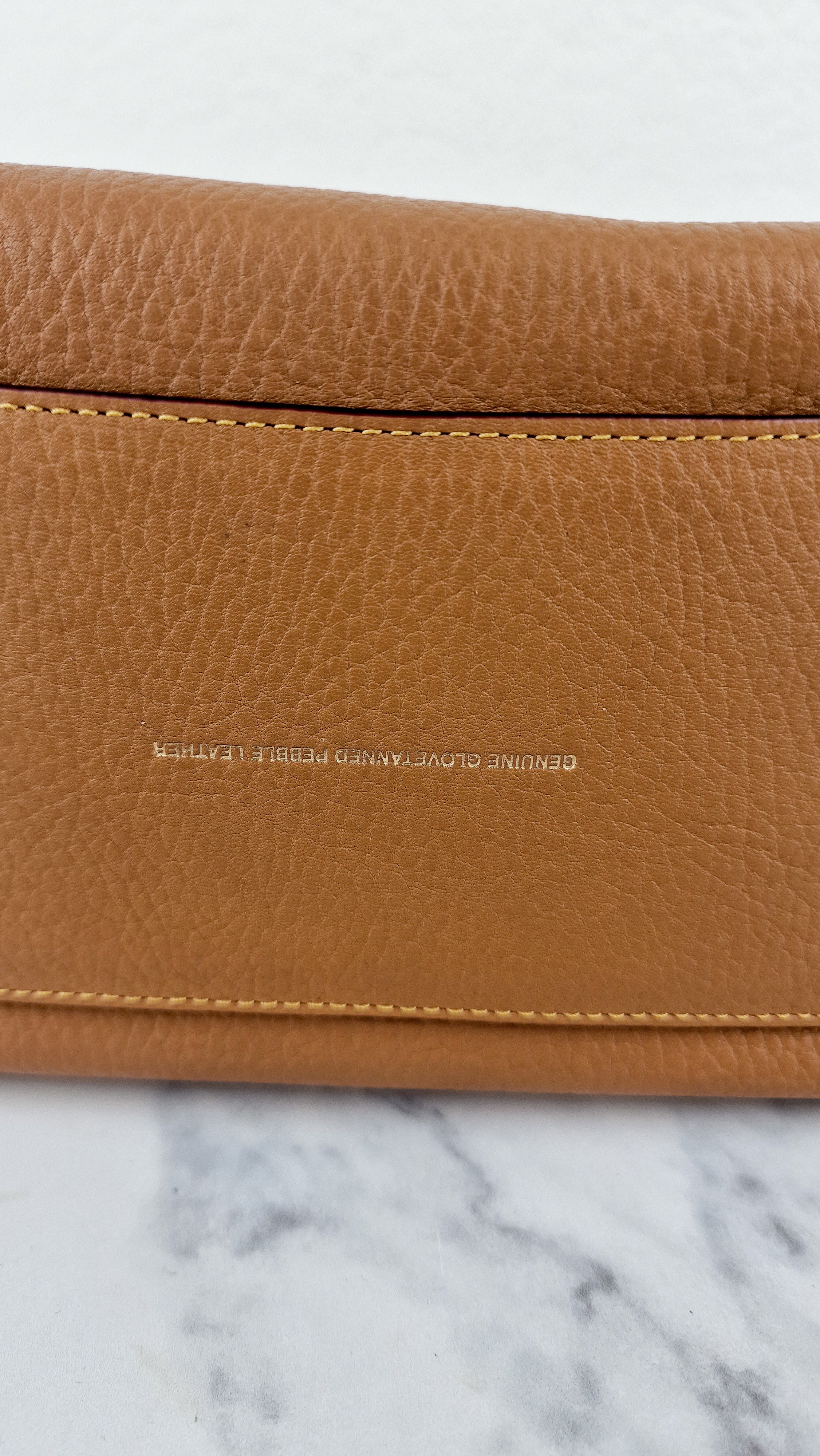 Coach 1941 Rogue 25 Light Saddle Brown Leather & Burgundy Suede Handbag - Coach 54536 - Image 9