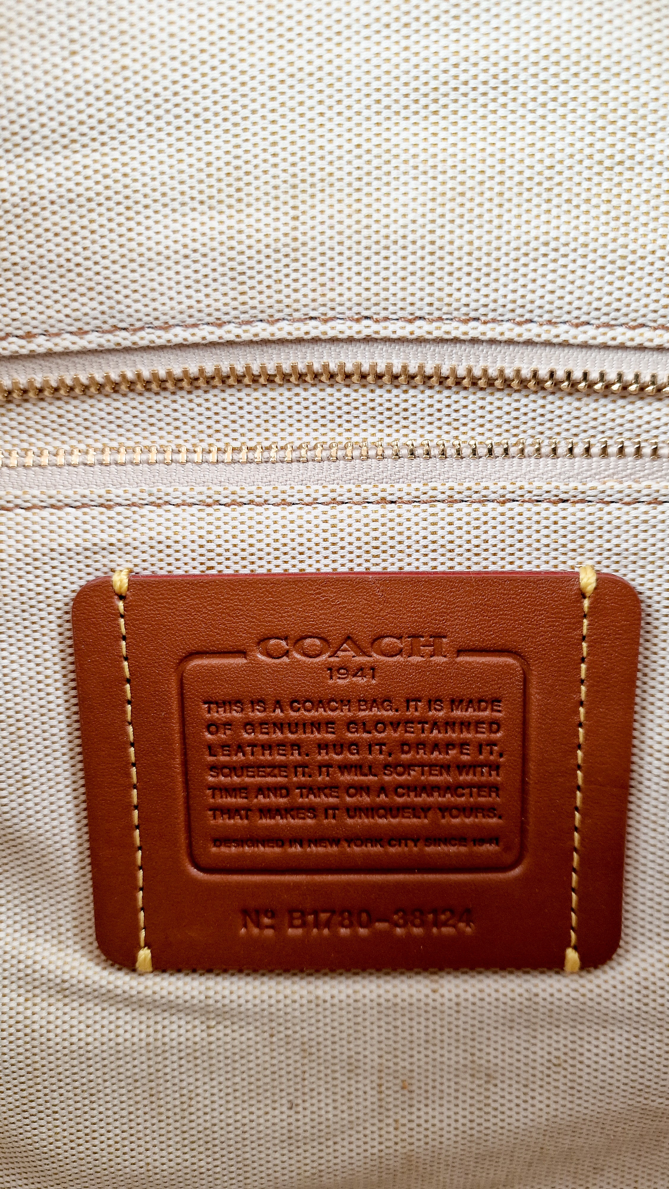 Coach 1941 Rogue 31 in Chalk Pebble Leather - Satchel Handbag - Coach 38124 - Image 22