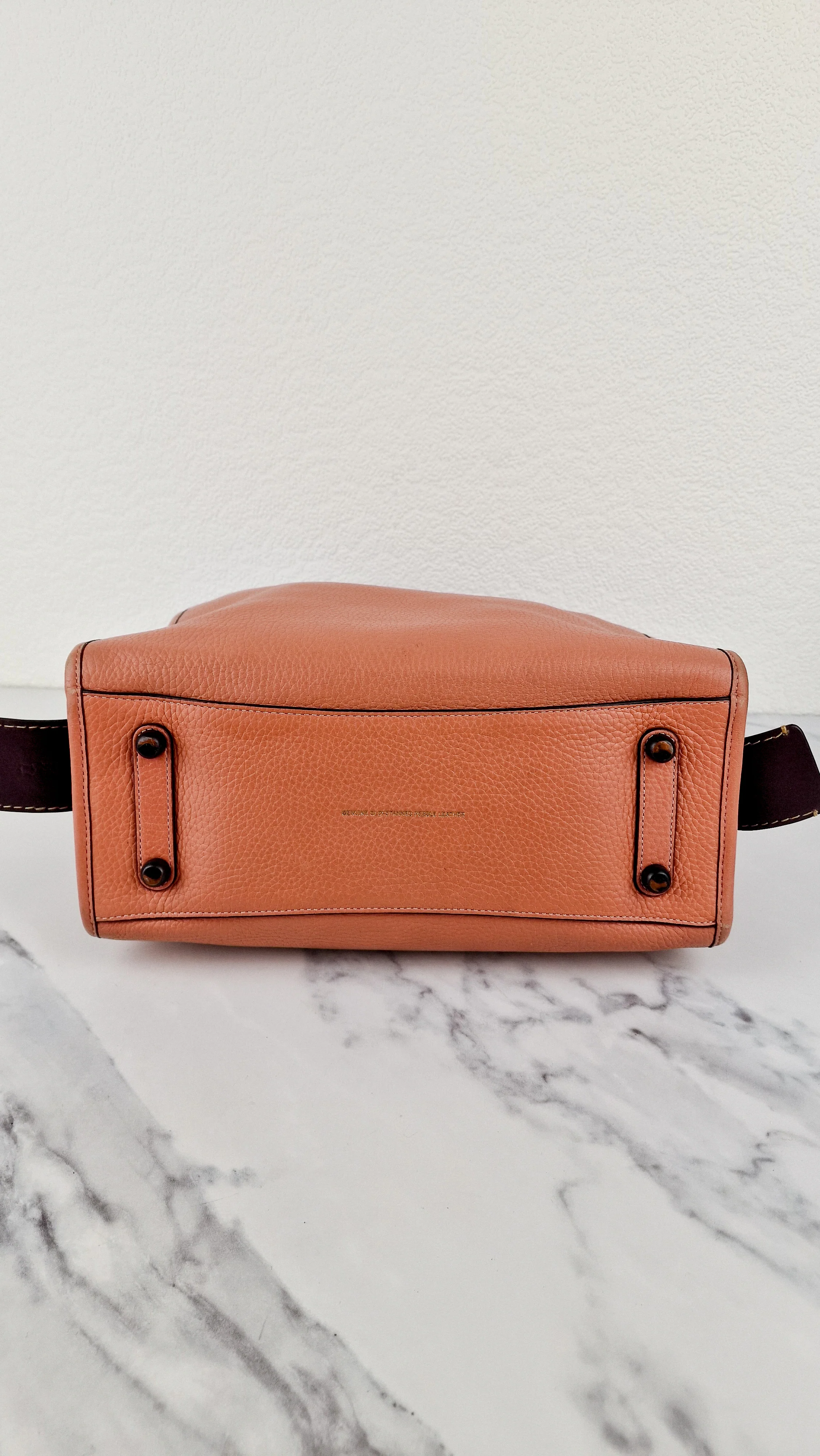 Coach 1941 Rogue 31 in Melon with Burgundy Colorblock Detail and Suede - Satchel Bag Coach 38124 - Image 10