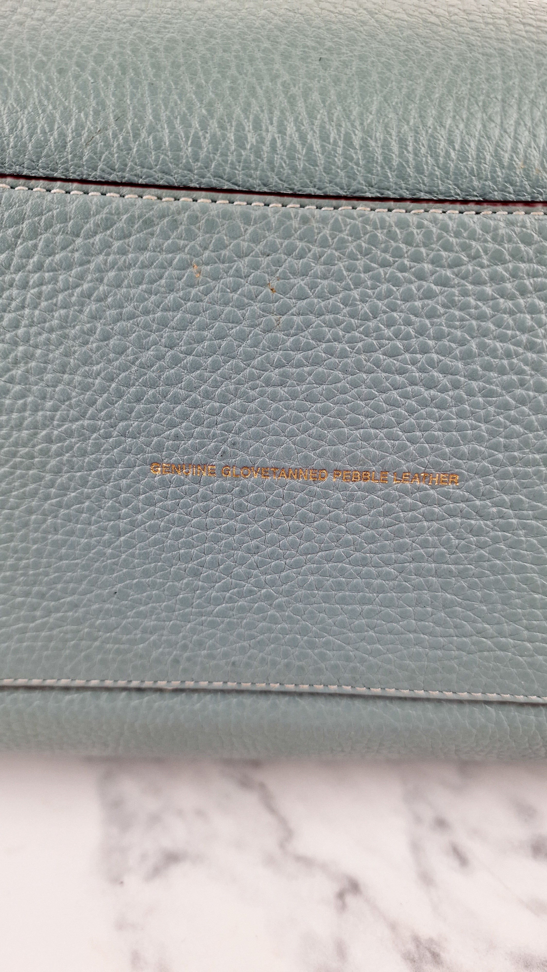 Coach 1941 Rogue 31 in Steel Blue Nickel Silver Hardware Satchel Handbag Leather Coach 38124 - Image 13