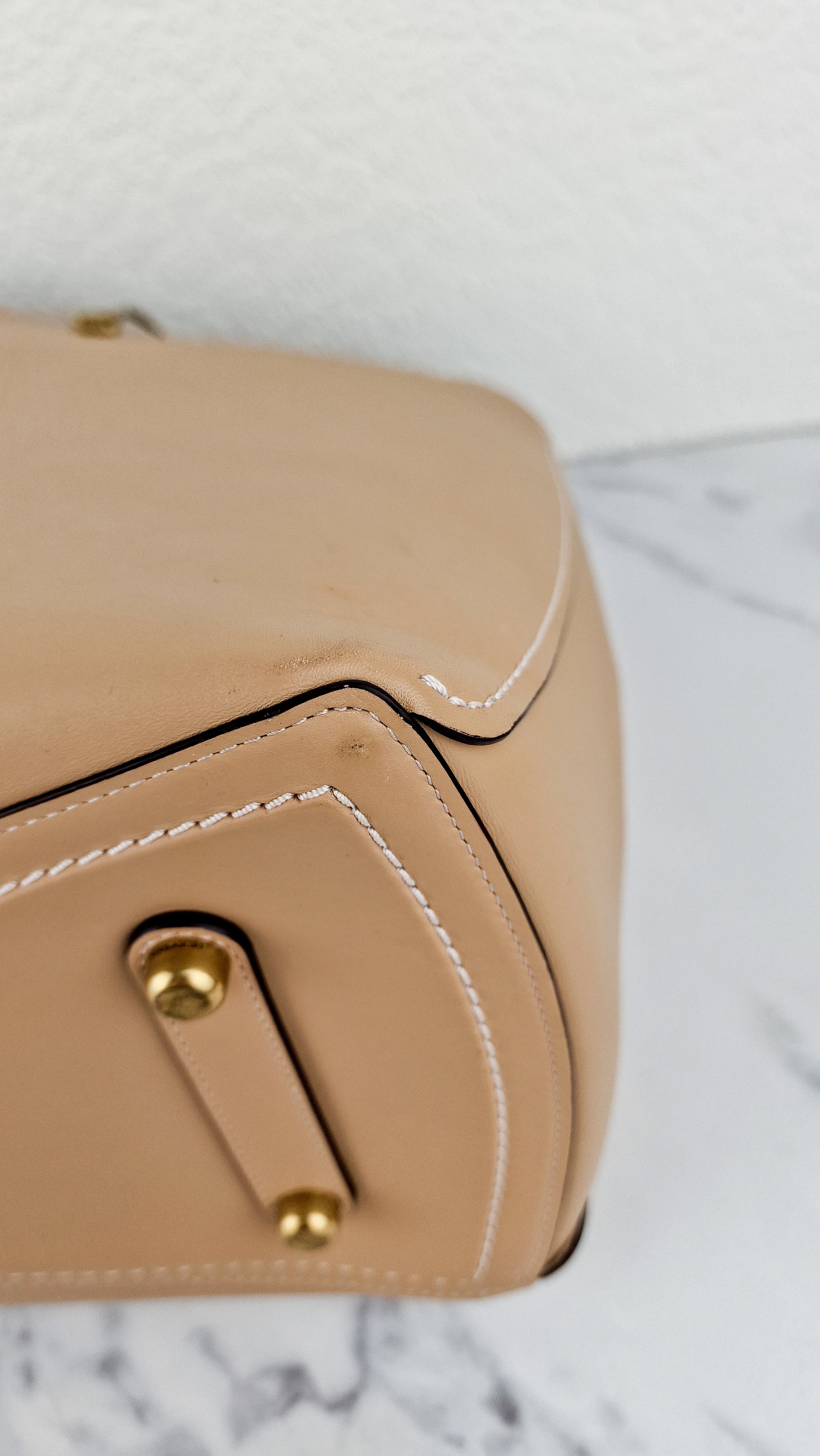 Coach 1941 Rogue Tote Bag With Floral Bow Lining in Beechwood Smooth Leather Handbag Shoulder Bag - Coach 28430 - Image 17