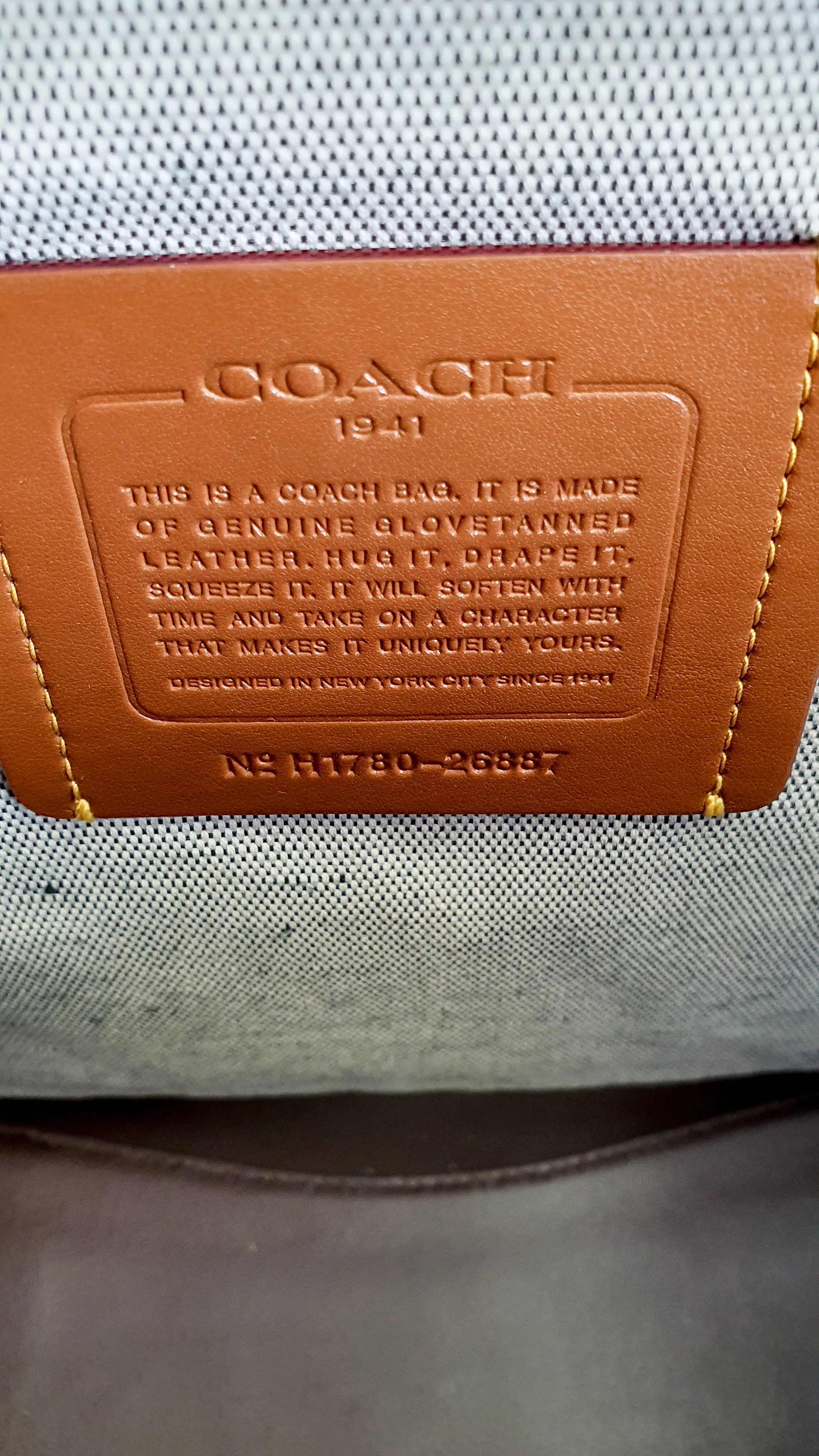 Coach 1941 Rogue Tote Bag With Links in Graphite Metallic Grey Smooth Leather Handbag Shoulder Bag - Coach 26887 - Image 17