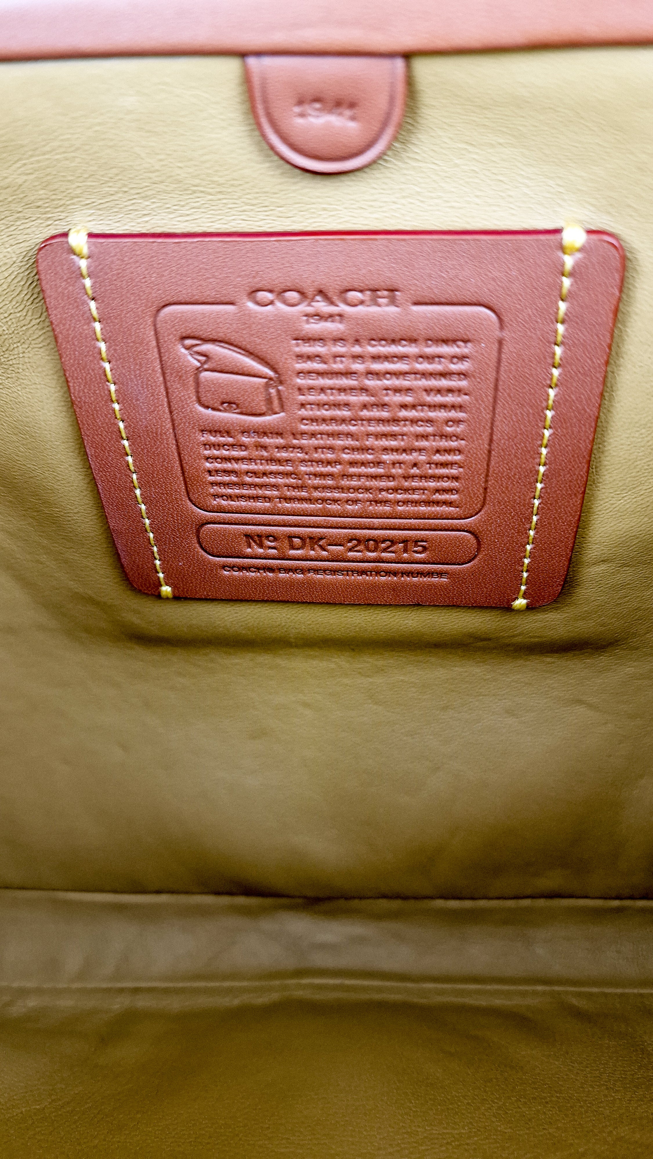 Coach Dinky 32 Tea Roses Blue & Red 1941 Black Leather Crossbody Shoulder Bag Coach 58435 - Image 15