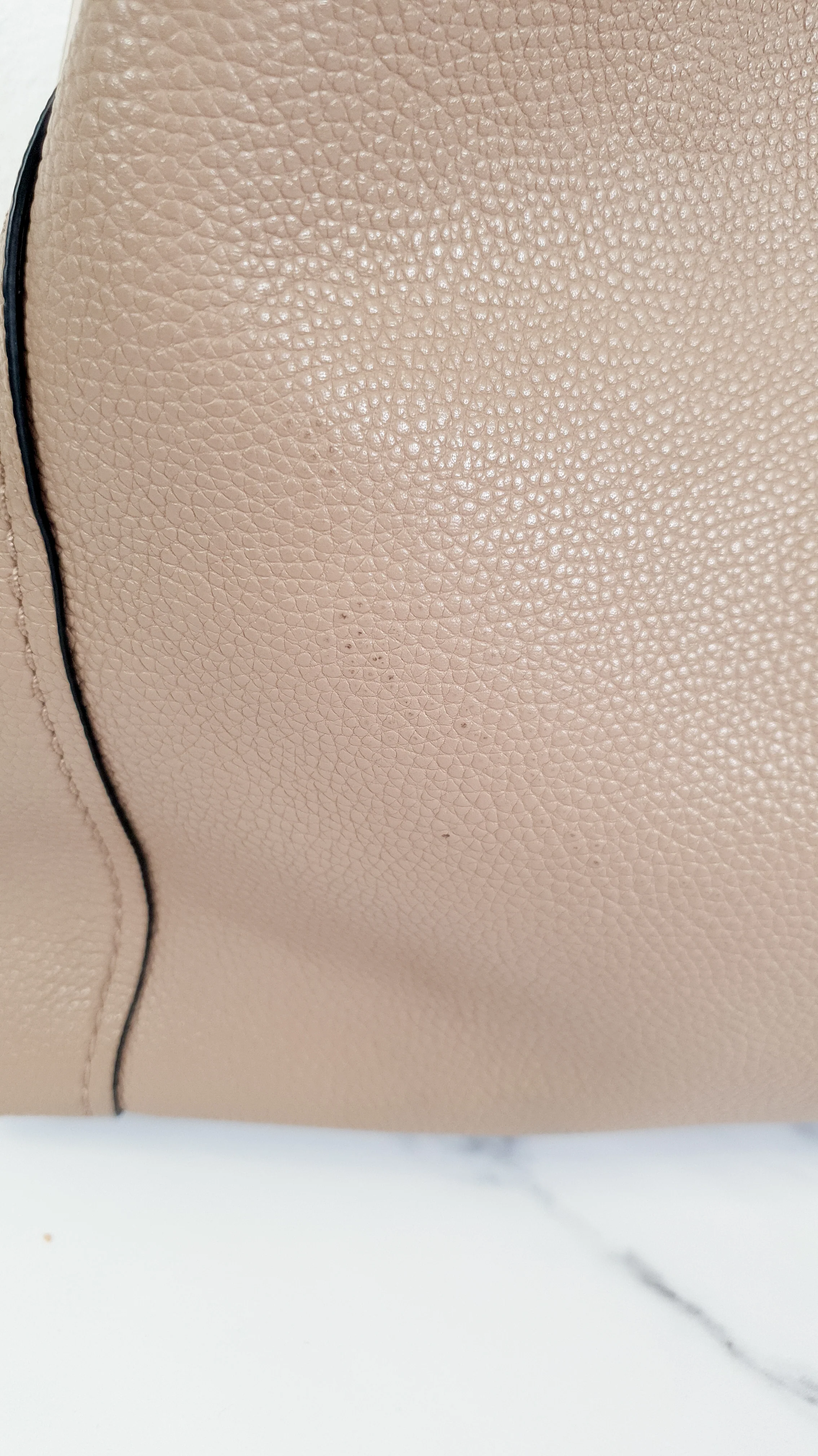 Coach Edie 31 in Stone Taupe with Genuine Snakeskin Colorblock Pebble Leather - Shoulder Bag Coach 57670 - Image 10