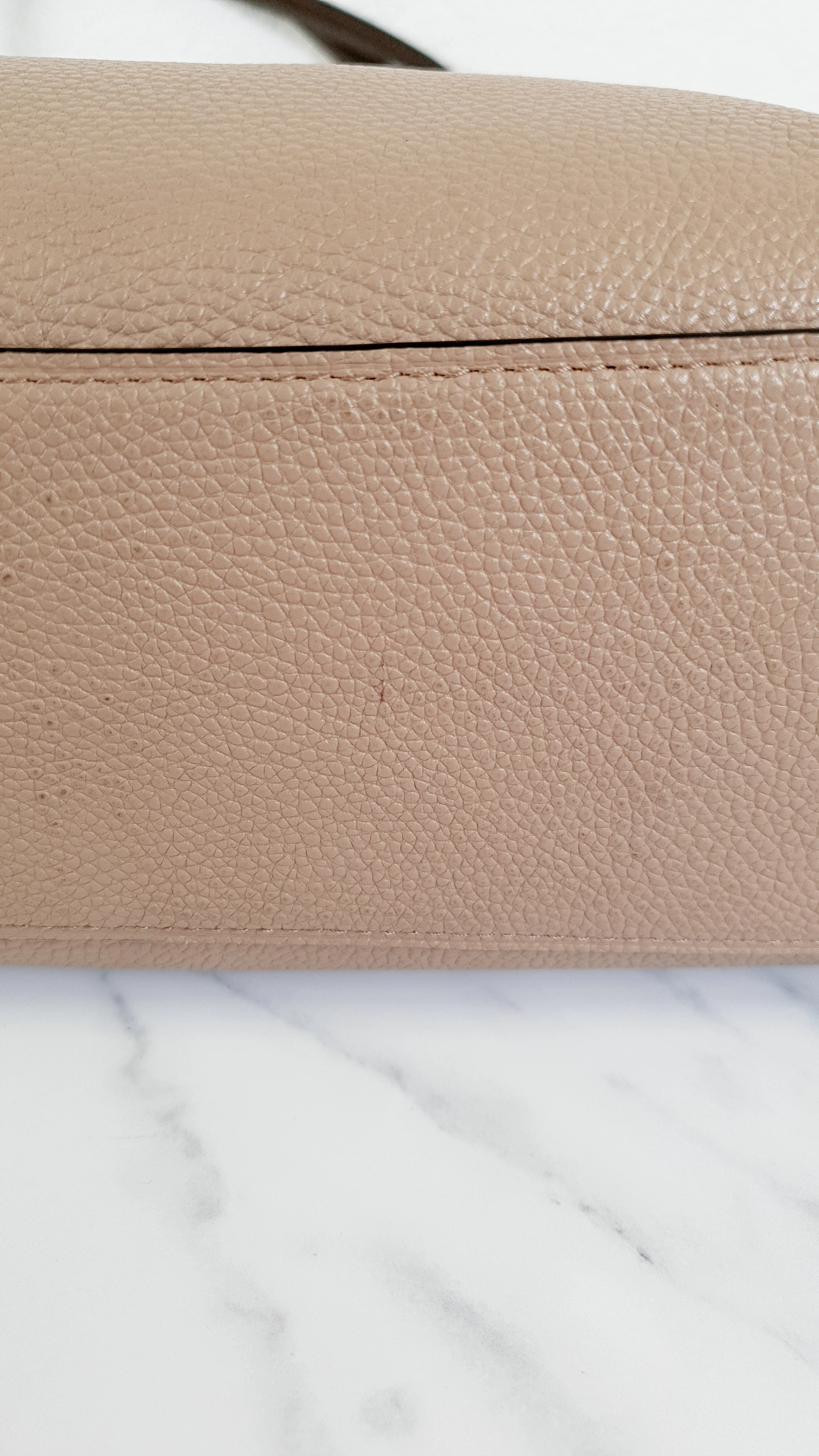 Coach Edie 31 in Stone Taupe with Genuine Snakeskin Colorblock Pebble Leather - Shoulder Bag Coach 57670 - Image 18