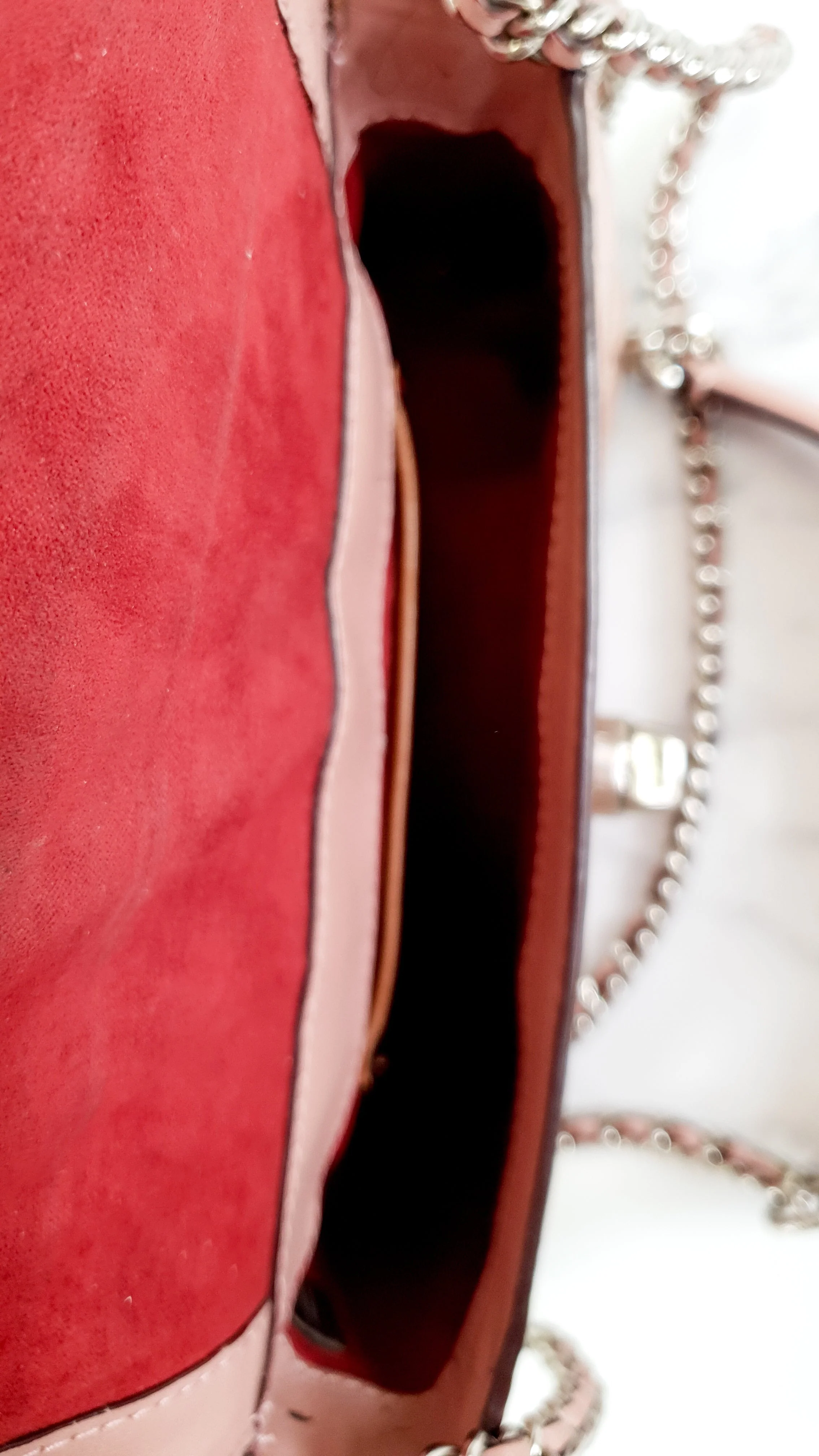 Coach Lex Small Flap Bag in Signature Debossed Patent Leather in Blush Pink - Crossbody Bag Shoulder Bag - Coach F22292 - Image 13