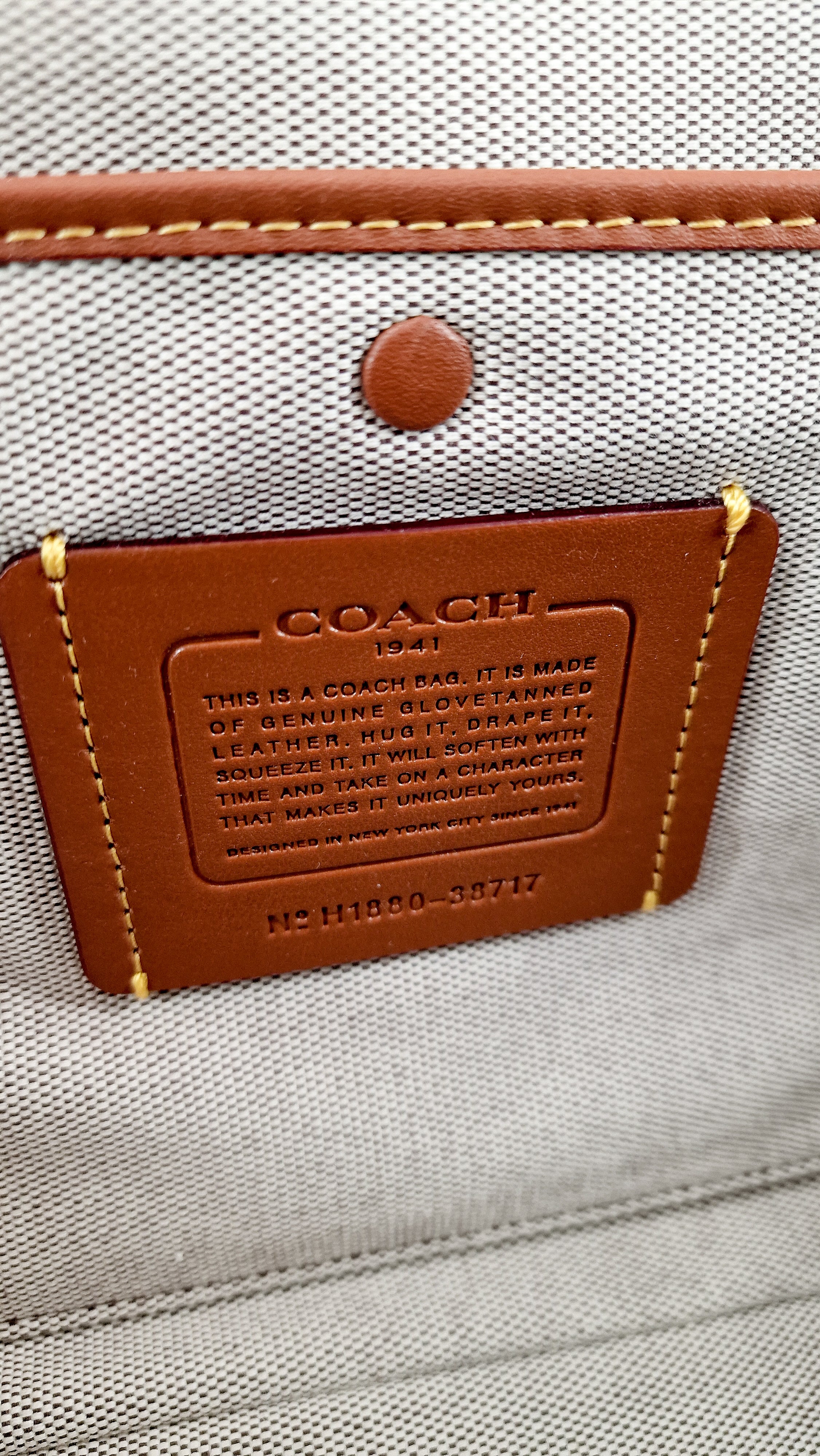 Coach Mason Carryall in Oxblood Smooth Leather with Snakeskin - Coach 38717 - Image 12