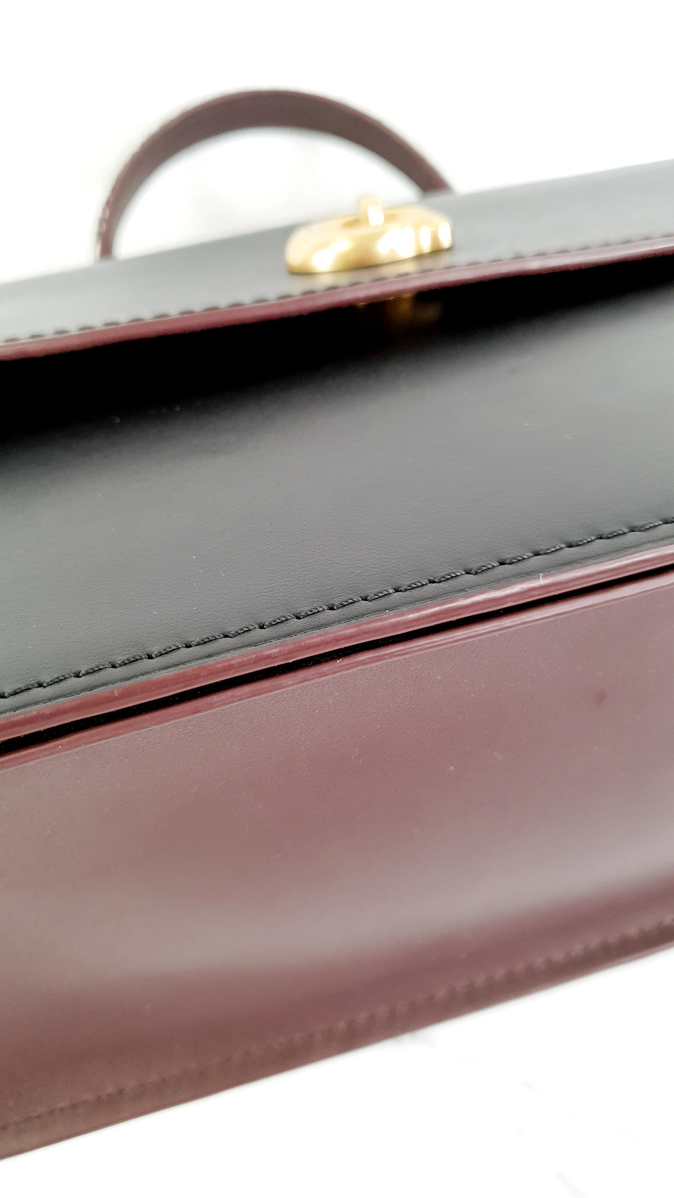 Coach Parker 32 Tophandle Carryall in Black Crossgrain & Smooth Leather with Snakeskin Details - Handbag Exotic Crossbody Bag - Coach 73969 - Image 16