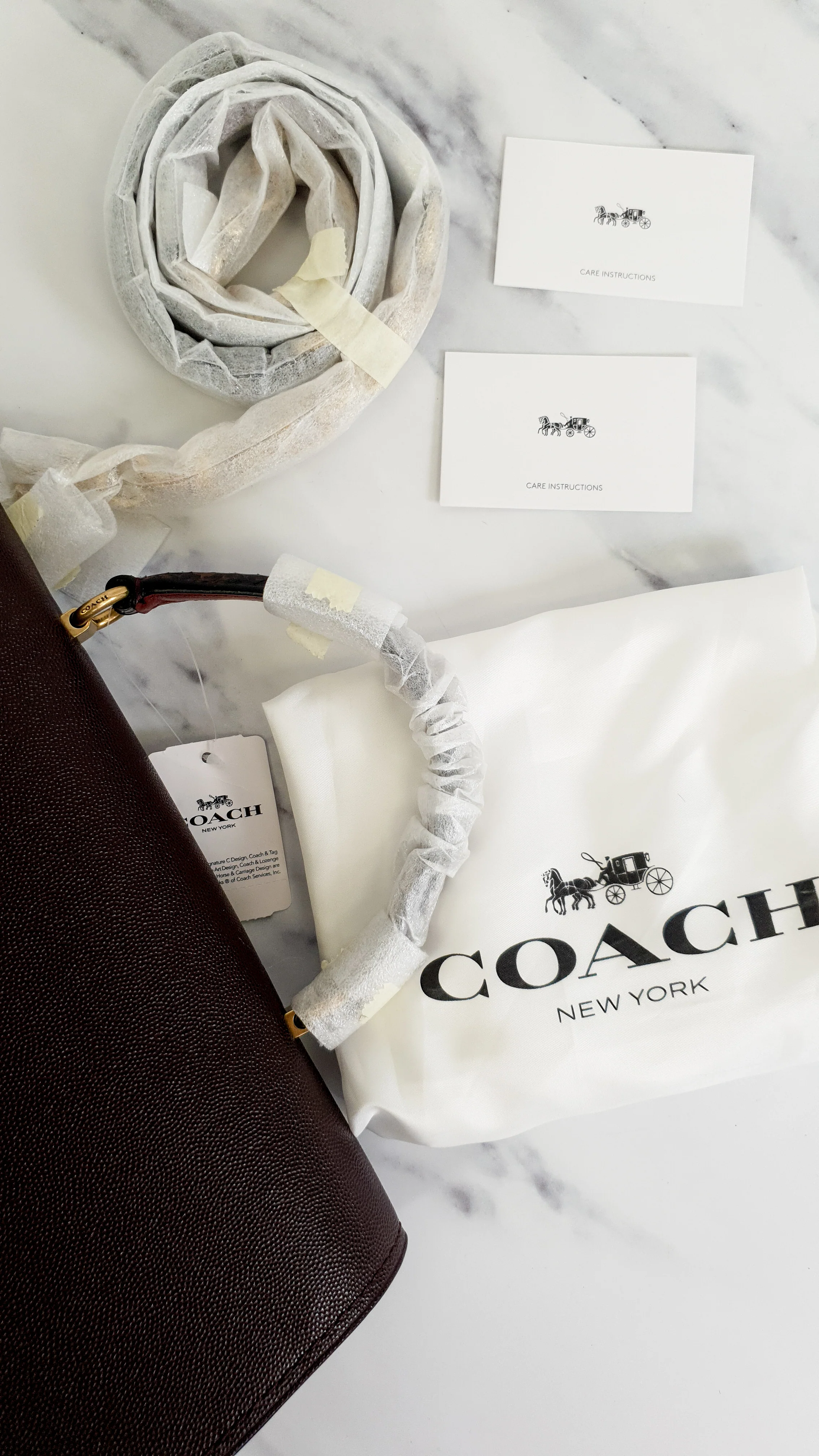 Coach Parker 32 Tophandle Carryall in Oxblood Burgundy Colorblock with Snakeskin Details & C Chain - Handbag Exotic Crossbody Bag Coach 73969 - Image 13
