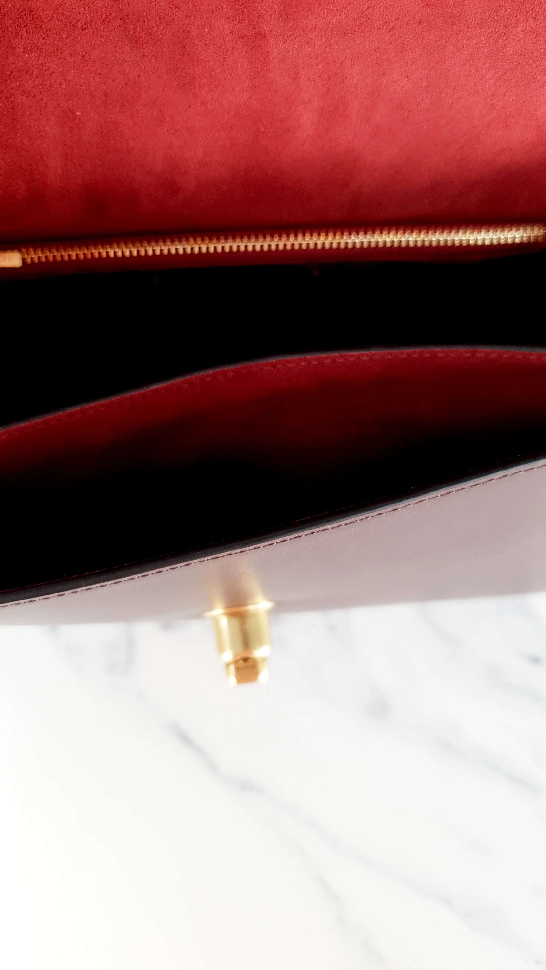 Coach Parker 32 Tophandle Carryall in Oxblood Burgundy Colorblock with Snakeskin Details - Handbag Exotic Crossbody Bag Coach 73969 - Image 23