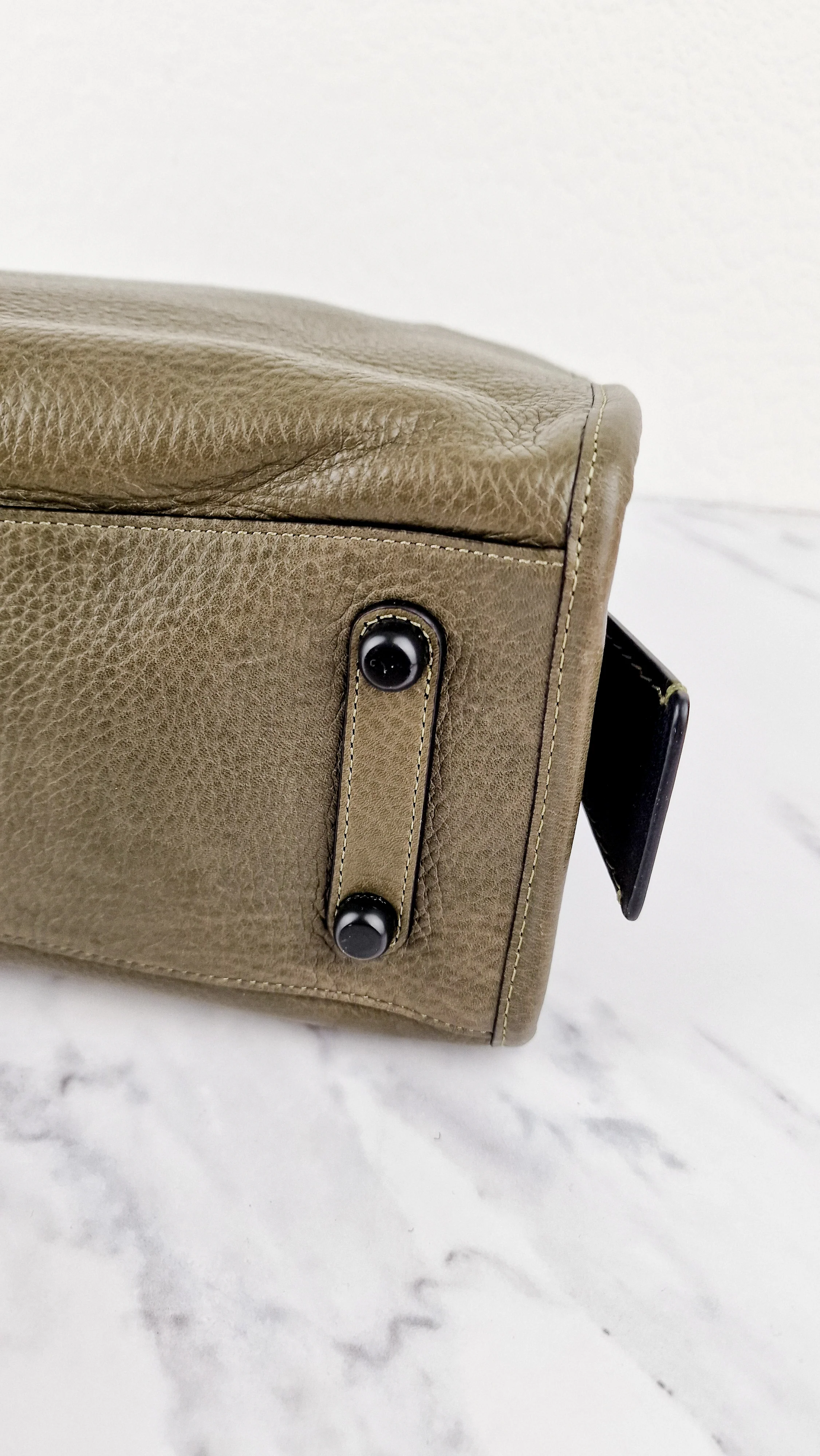 Coach Rogue 31 Olive Army Green With Black Details Handbag Colorblock Dark Green - Coach 38124 - Image 11