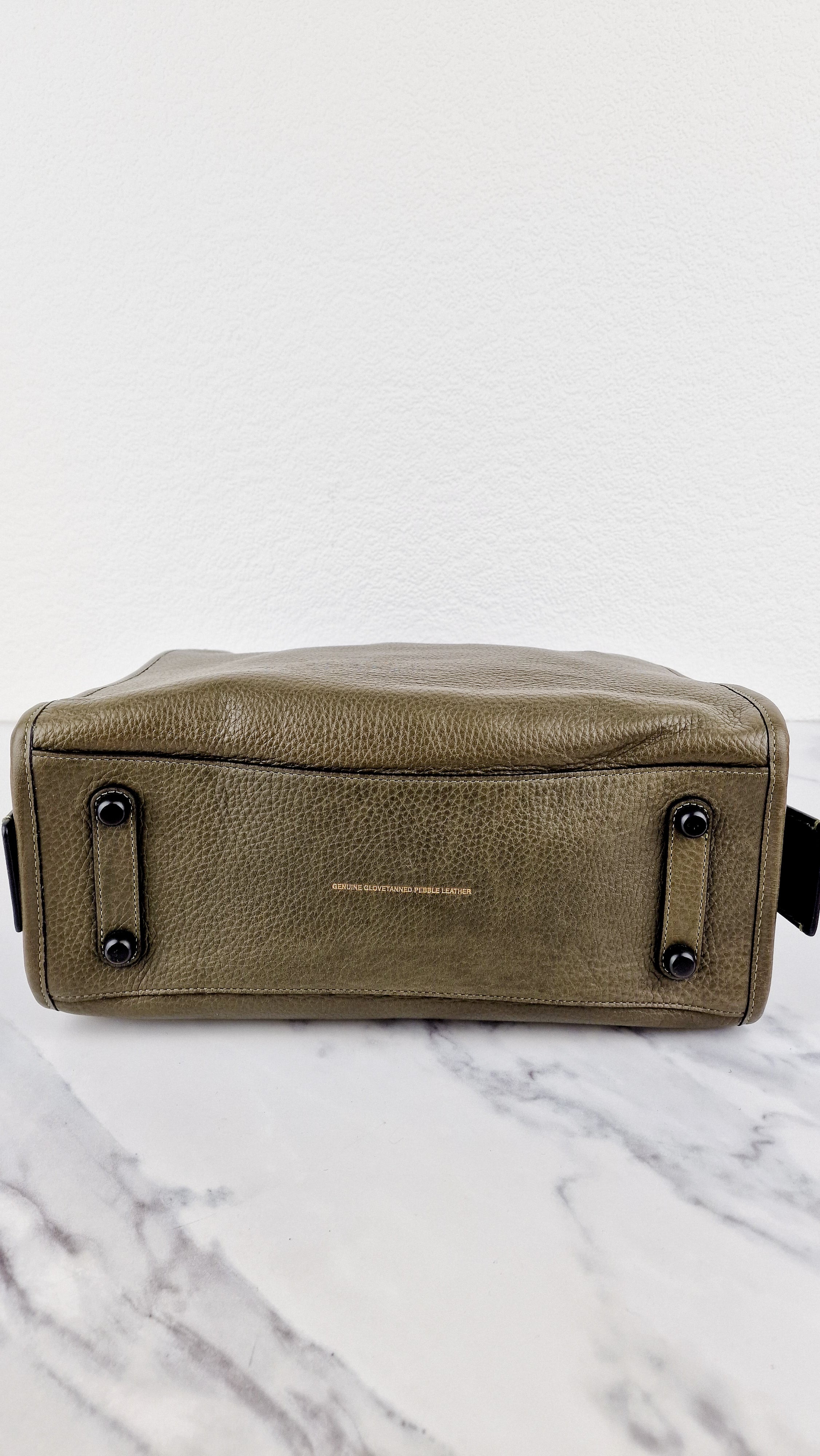 Coach Rogue 31 Olive Army Green With Black Details Handbag Colorblock Dark Green - Coach 38124 - Image 9