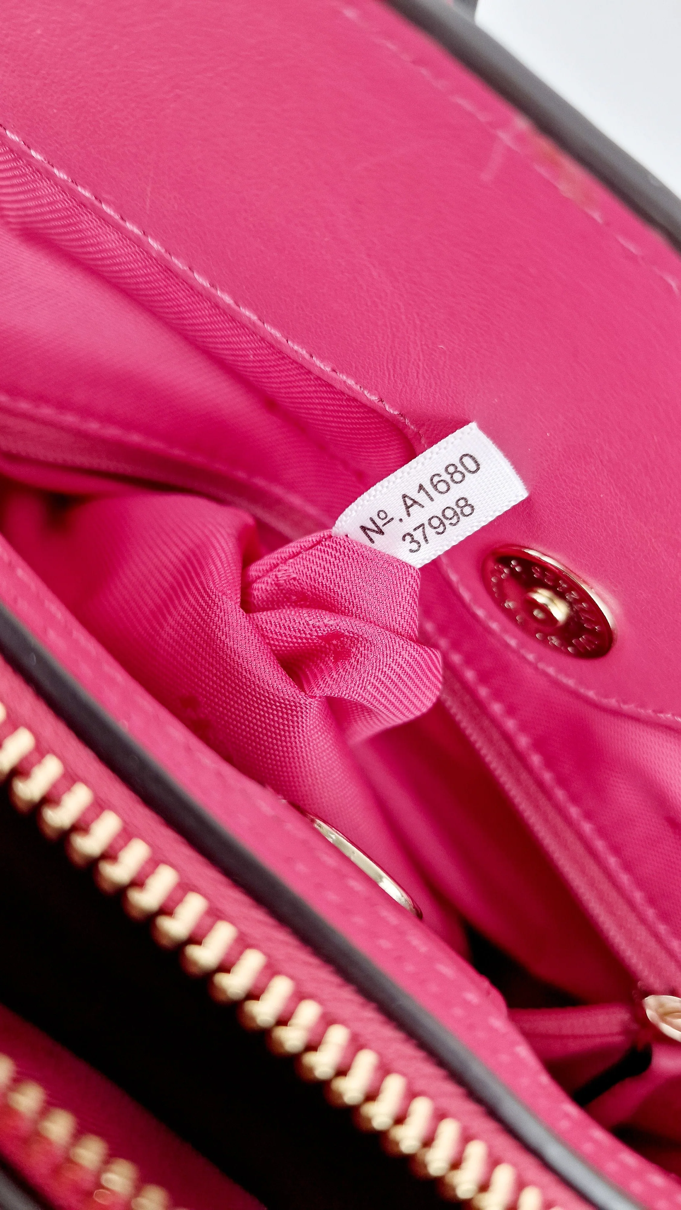 Coach Swagger Frame Bag in Pink Croc Embossed Leather - Handbag Crossbody Bag - Coach 37998 - Image 26