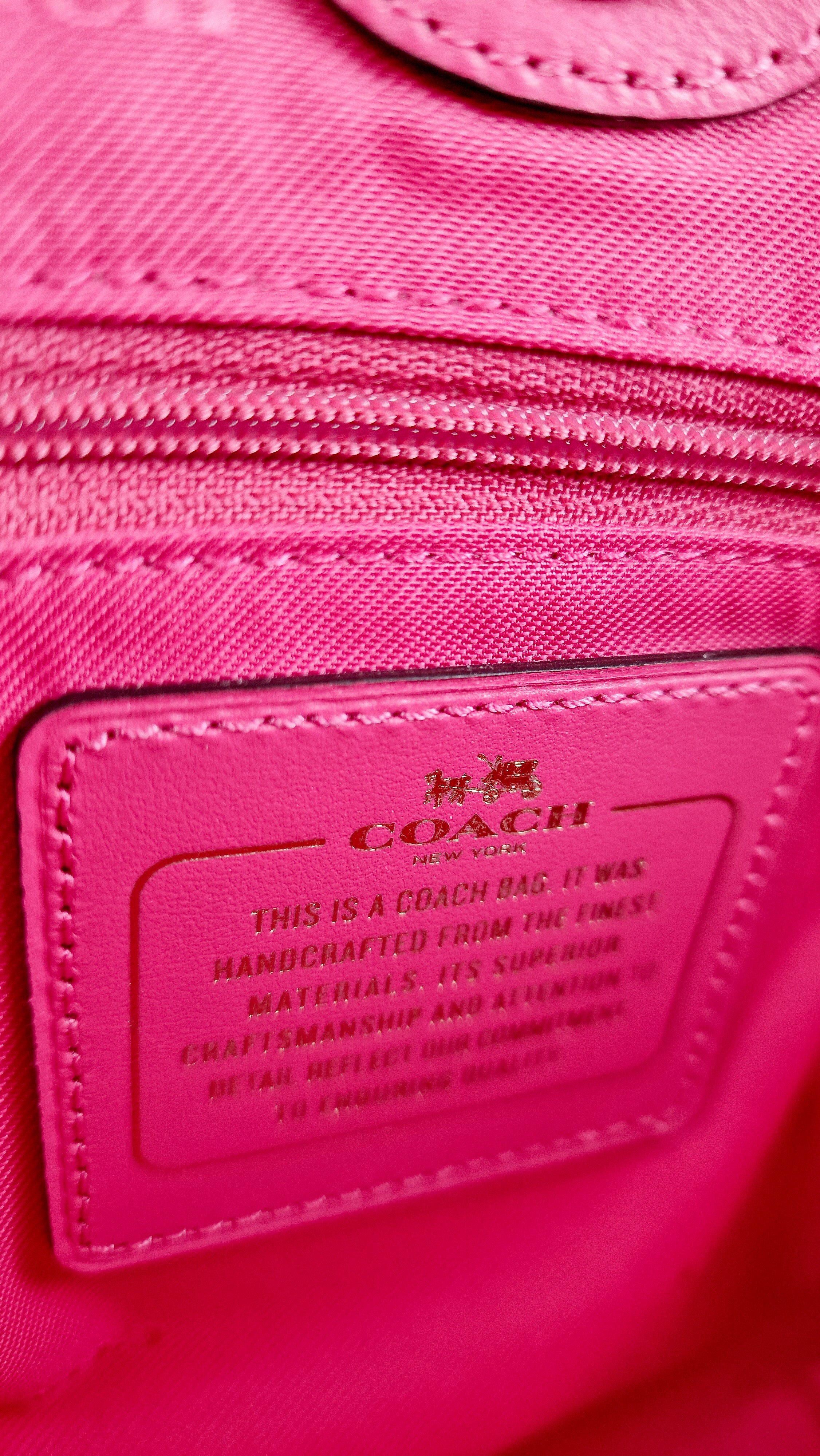 Coach Swagger Frame Bag in Pink Croc Embossed Leather - Handbag Crossbody Bag - Coach 37998 - Image 29
