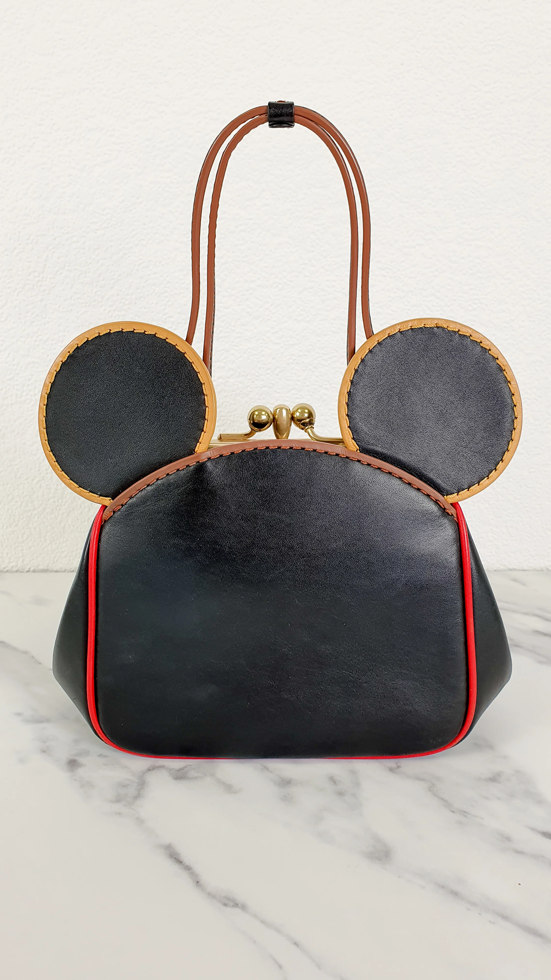 Coach x Disney x Keith Haring Mickey Mouse Ears Bag With Kisslock & Chain Strap LIMITED EDITION - Handbag Coach 4720 - Image 7