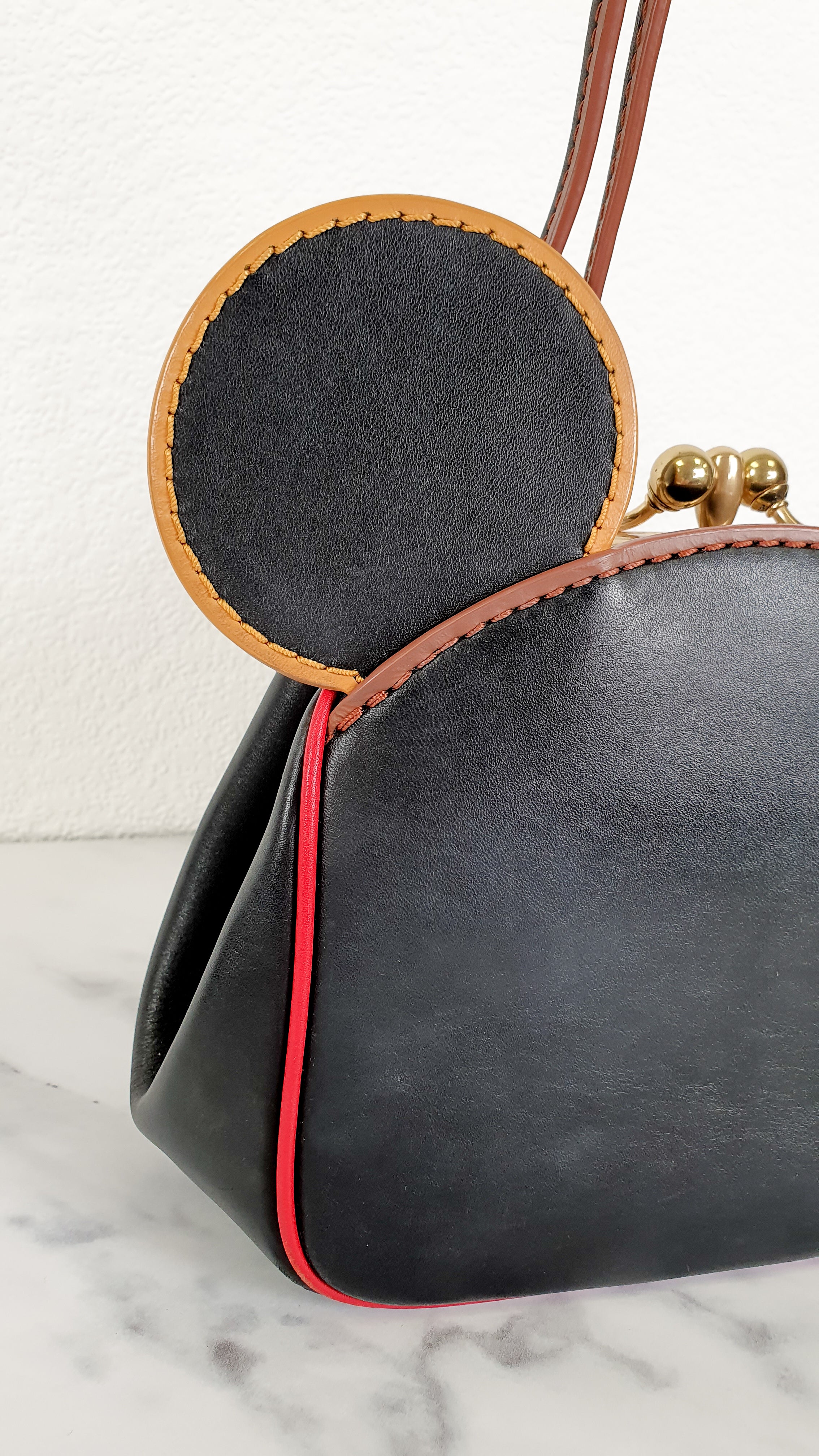 Coach x Disney x Keith Haring Mickey Mouse Ears Bag With Kisslock & Chain Strap LIMITED EDITION - Handbag Coach 4720 - Image 8