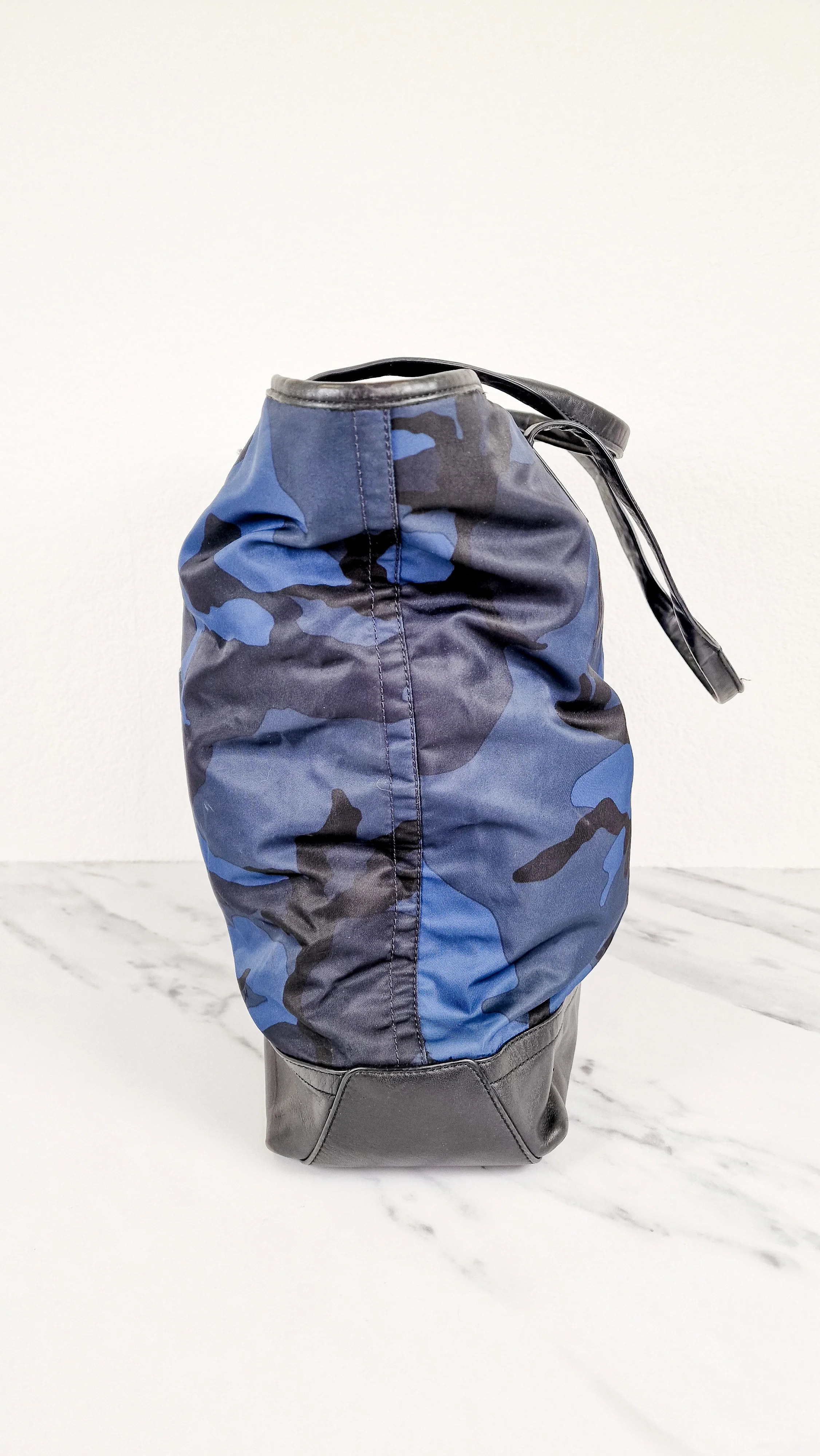 Coach Mercer Tote in Printed Nylon with Urban Camo & Black Leather Details - Coach Mens Bags - Coach F71758 - Image 5