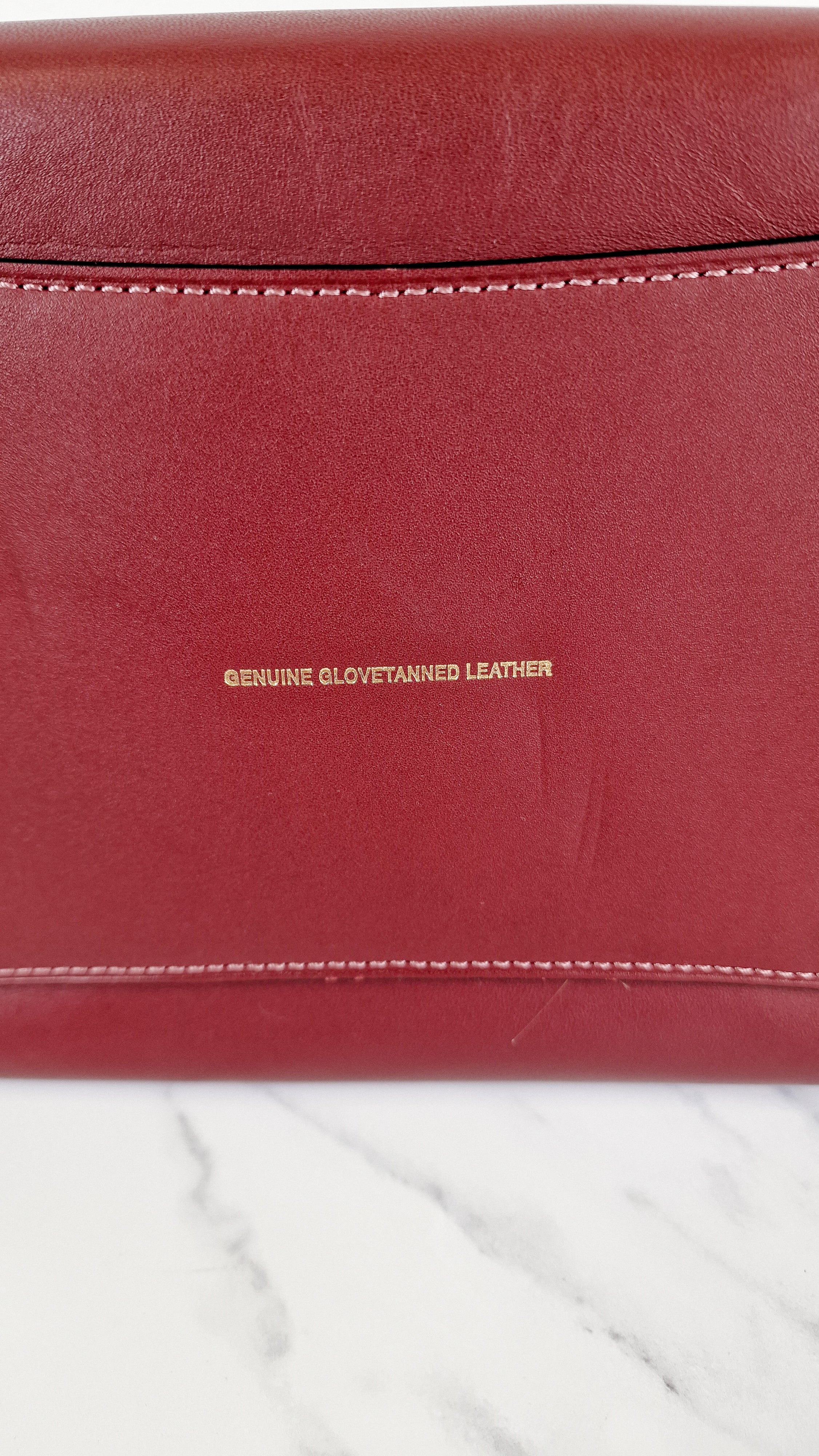 Coach 1941 Dakotah Satchel in Burgundy Red Smooth Leather - Handbag Crossbody Bag - Coach 59132 - Image 12
