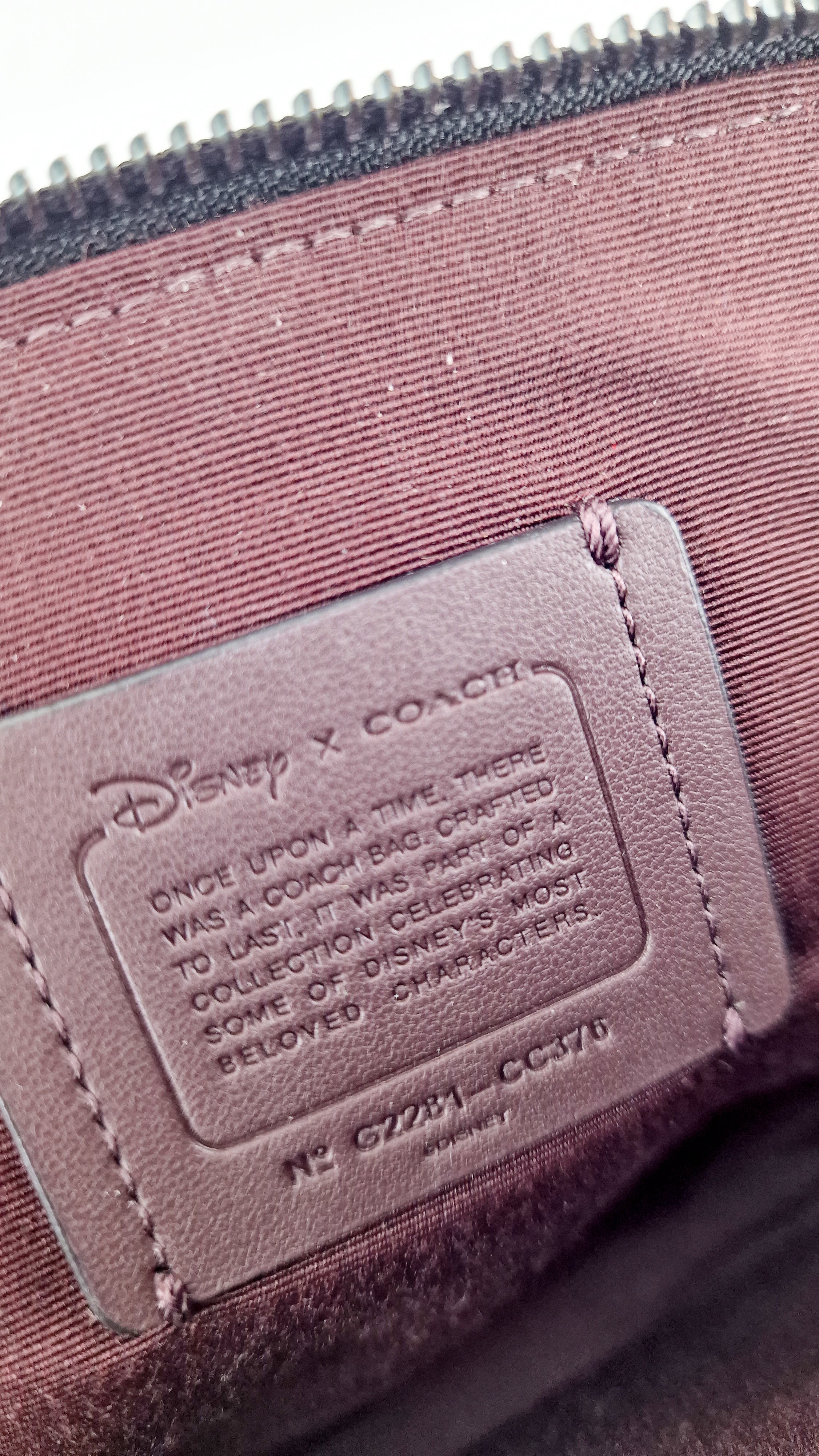 Disney x Coach Box Crossbody With Maleficent Motif Lunchbox Bag Purple Leather Villains - Coach CC376 - Image 20