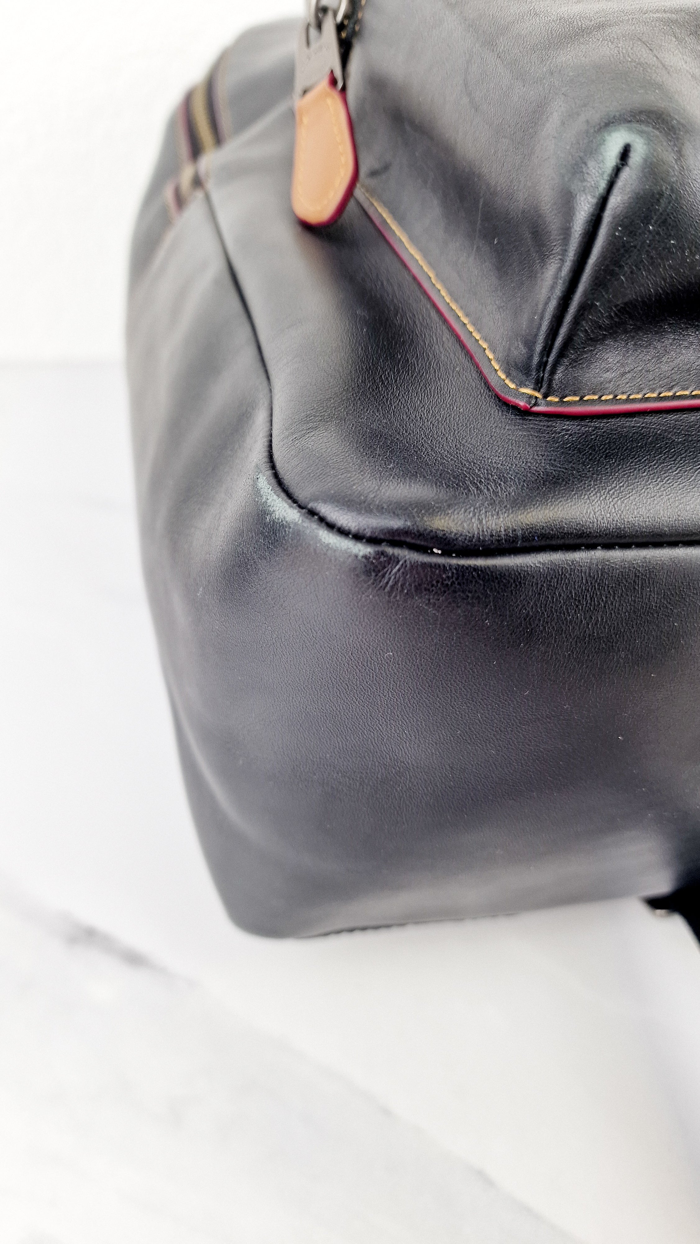 Disney x Coach Mickey Mouse Charlie Backpack in Black Smooth Leather Bag - Coach F59378 - Image 12