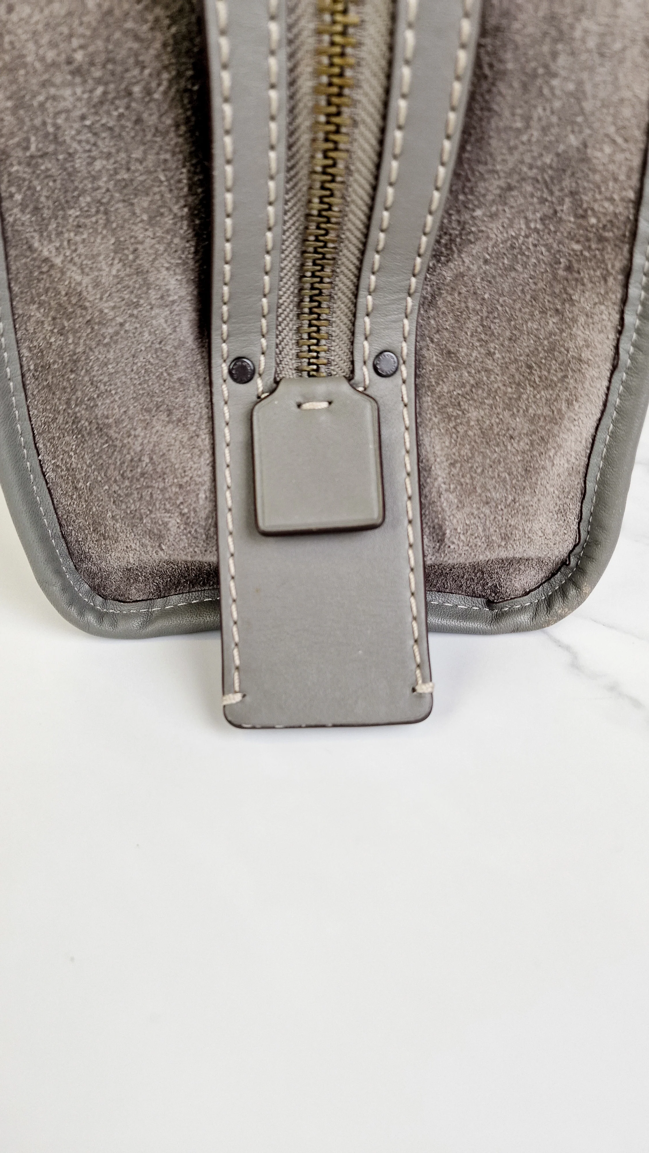 Coach Rogue 31 in Heather Grey Suede - Coach 1941 Handbag Crossbody Bag Shoulder Bag - Coach 38220 - Image 5