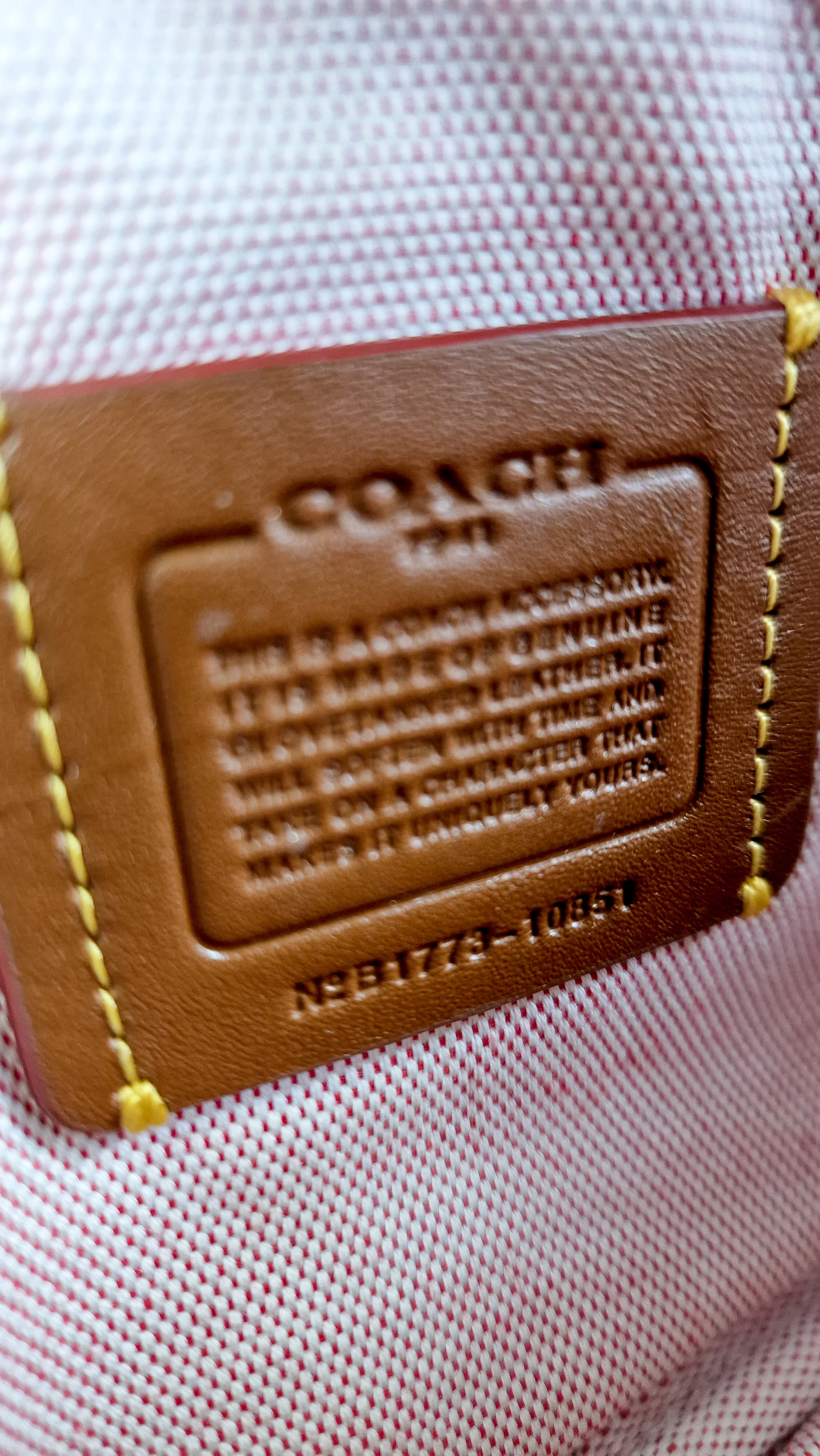 Coach Camera Bag with Nasa Space Rocket Patch in Chalk Smooth Leather Clutch - Coach 10851 - Image 7