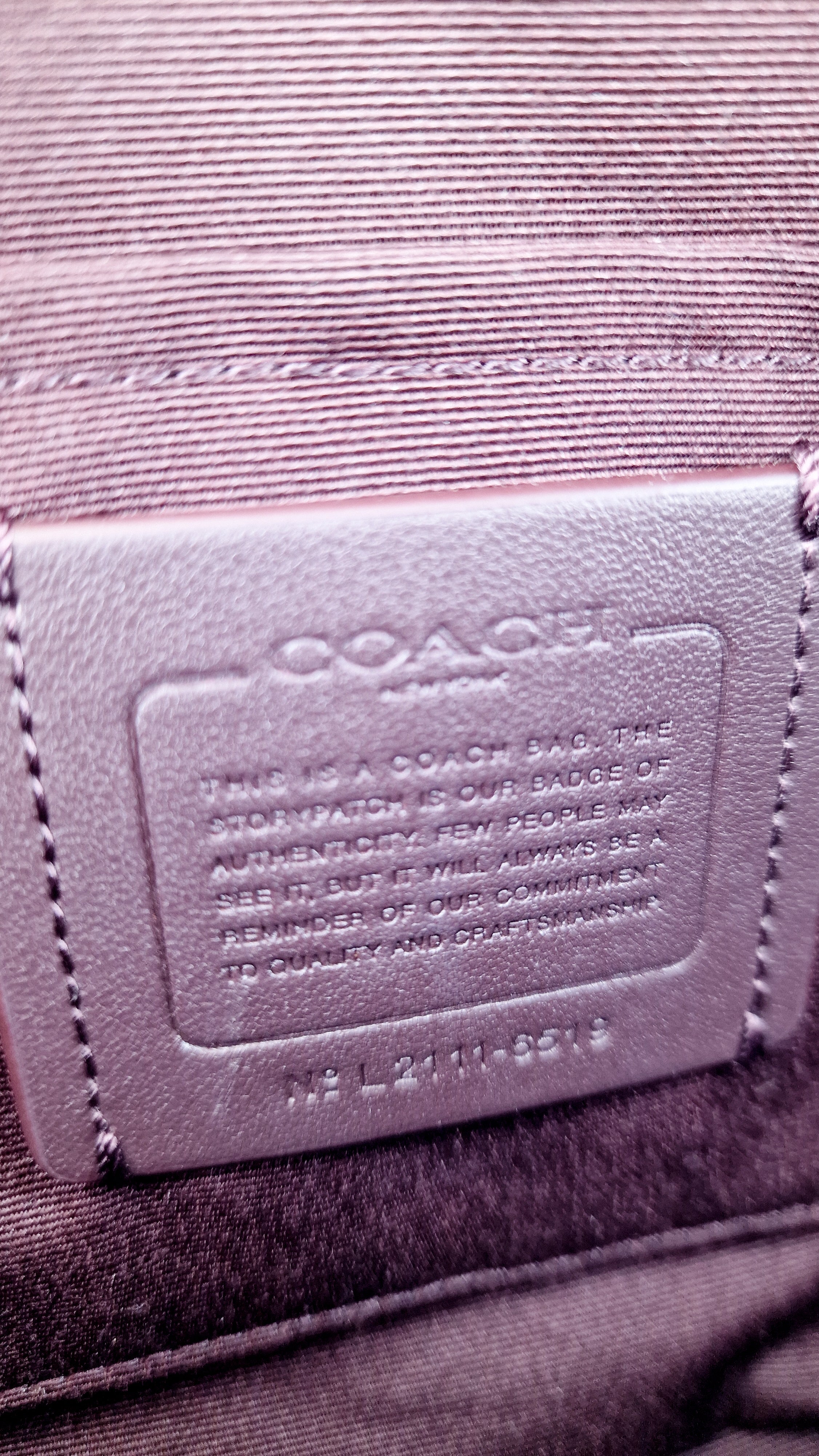 Coach Jes Crossbody Camera Bag in Denim & Navy Blue Leather - Coach 6519 - Image 11